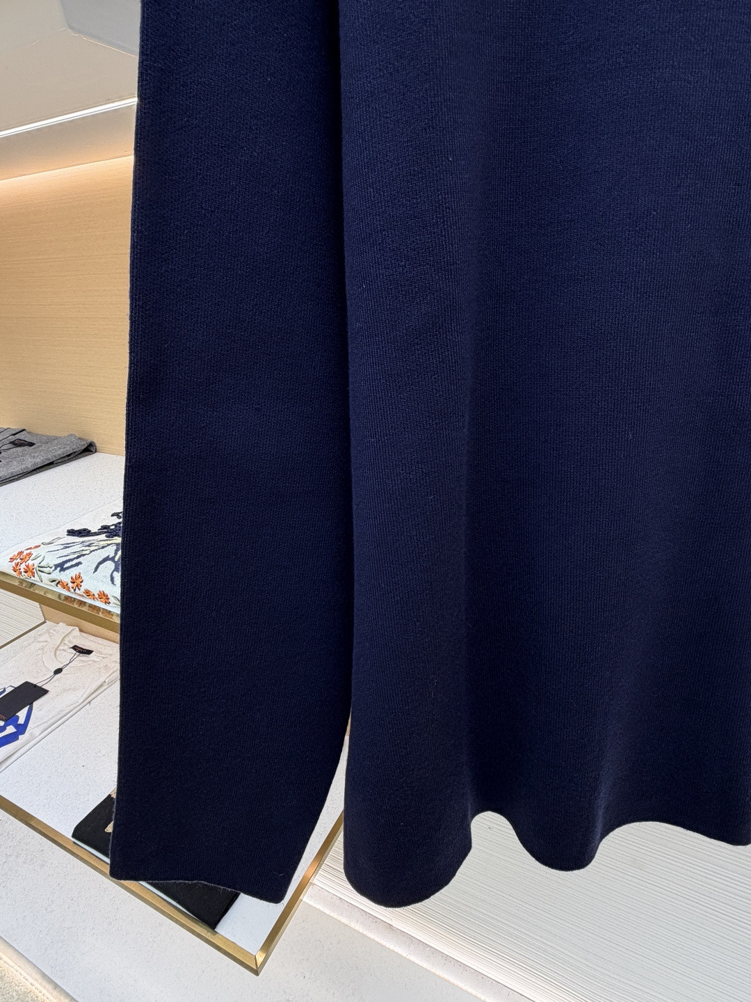 LOEWE 罗意威 垫衬3D刺绣圆领毛衣 针织衫 长袖 蓝色 灰色 A7 H526Y14KK7-5110