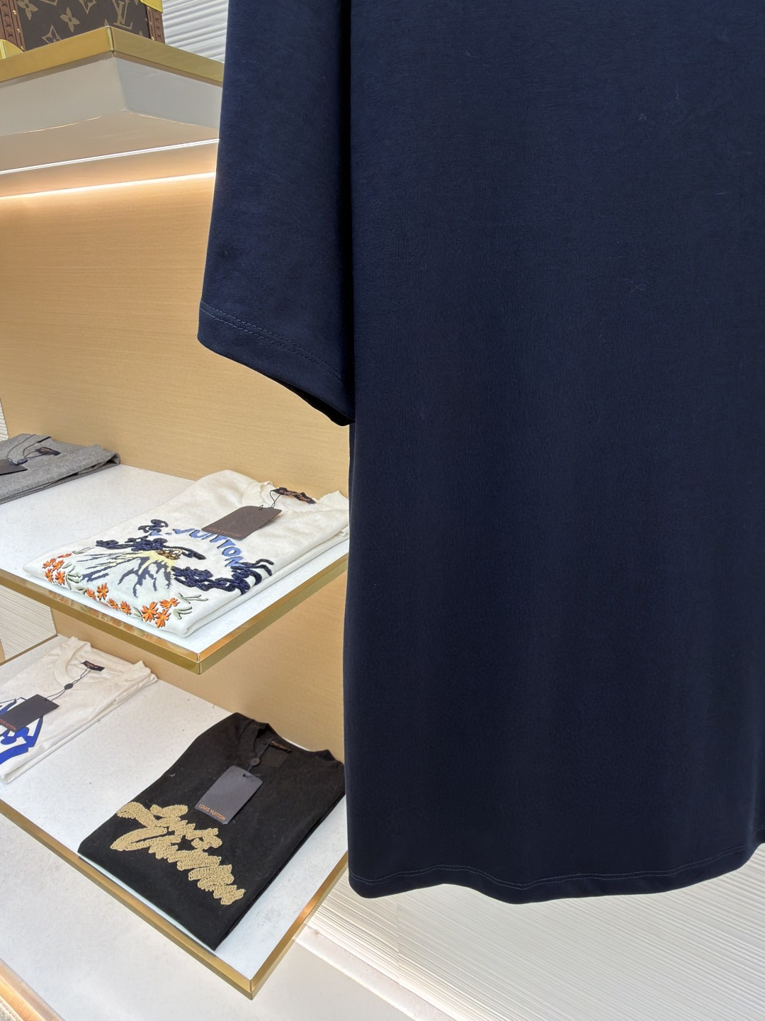 Loewe 罗意威 动物刺绣圆领短袖 T恤 圆领 夏季 蓝色 A0 H526Y22XD3-5110