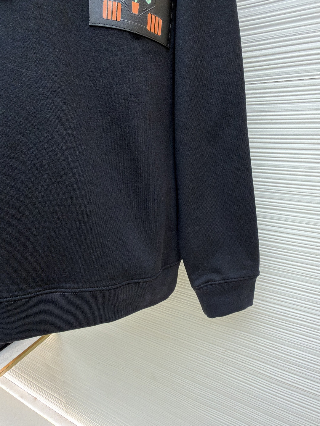 LOEWE 罗意威 怪趣小猫压印连帽卫衣 外套 长袖 黑色 A7 H526Y25J39-1100