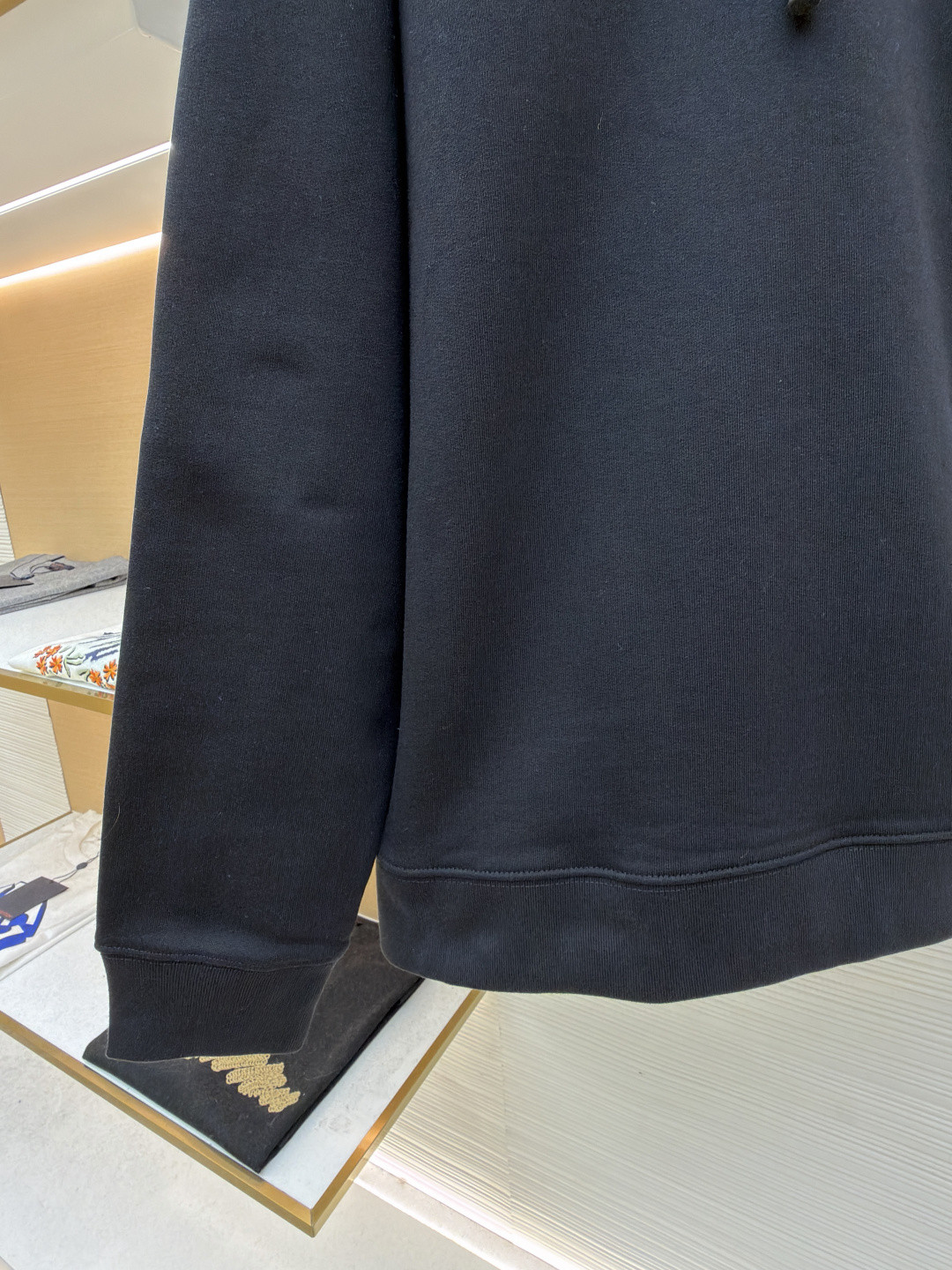 LOEWE 罗意威 怪趣小猫压印连帽卫衣 外套 长袖 黑色 A7 H526Y25J39-1100