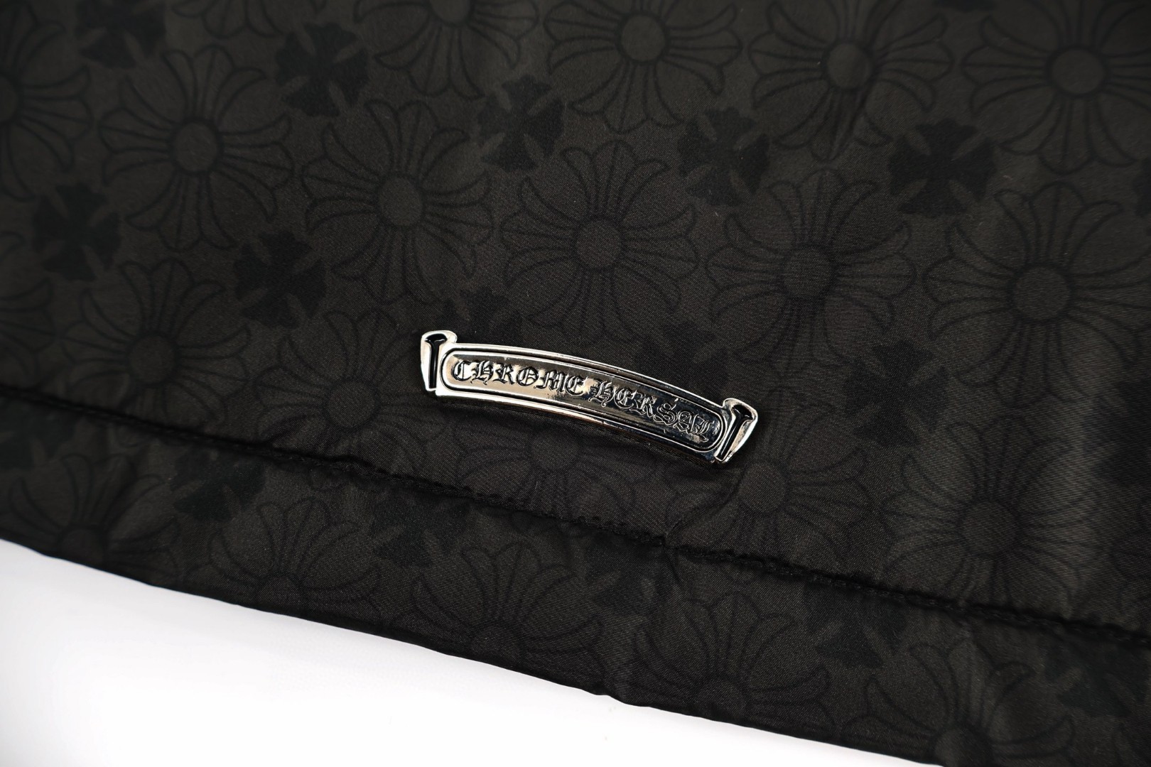 Chrome Hearts 克罗心 暗纹提花羽绒服 夹克 外套 保暖 长袖 黑色 D5