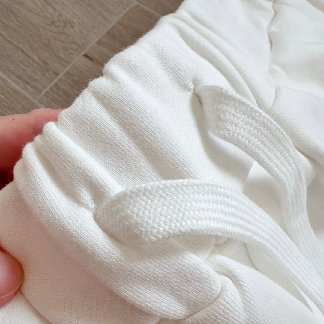 Chrome Hearts 克罗心 侧边梵文字母松紧腰运动裤 卫裤 休闲裤 长裤 裤子 白色 黑色