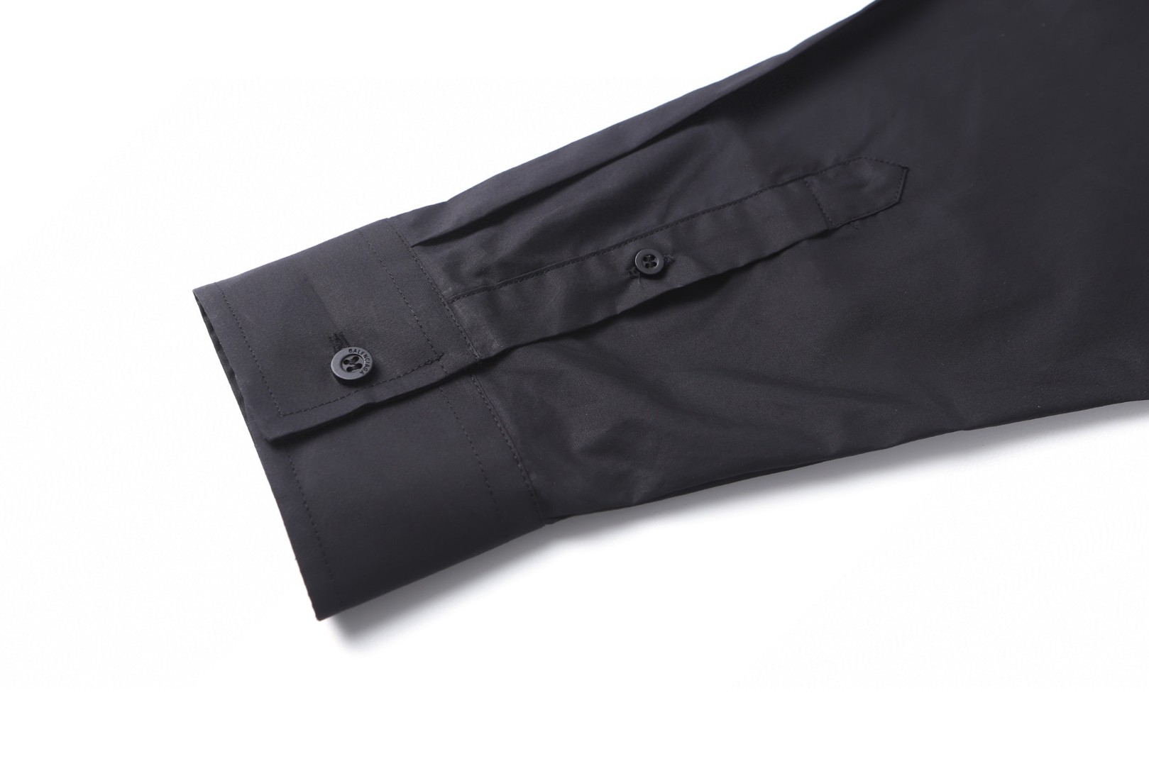 Balenciaga 巴黎世家 胶带印花衬衫 外套 长袖 黑色 A5 857809TRM281000