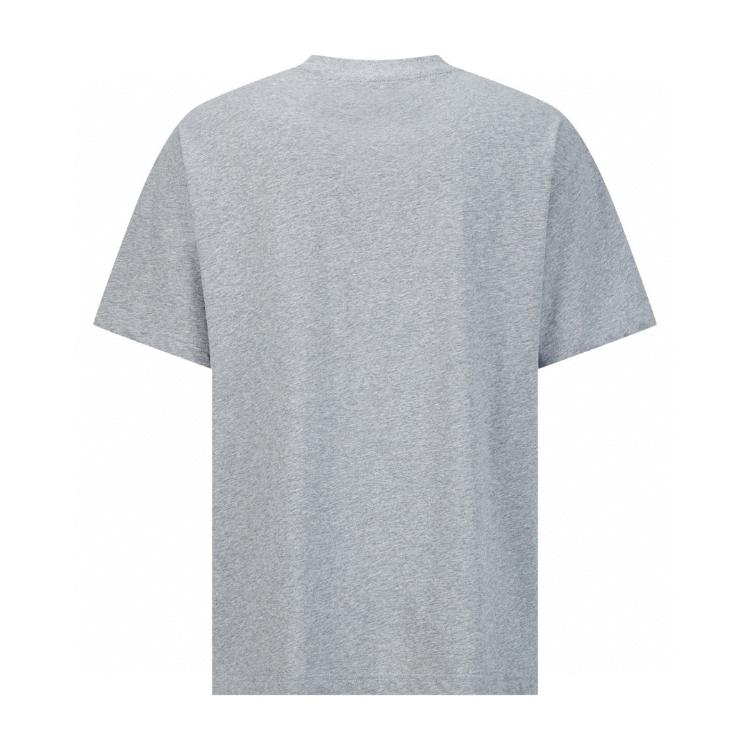 CELINE 赛琳 印花字母标识 短袖 T恤 圆领 夏款 灰色 白色 A0 RX0IA507Z-GIF7