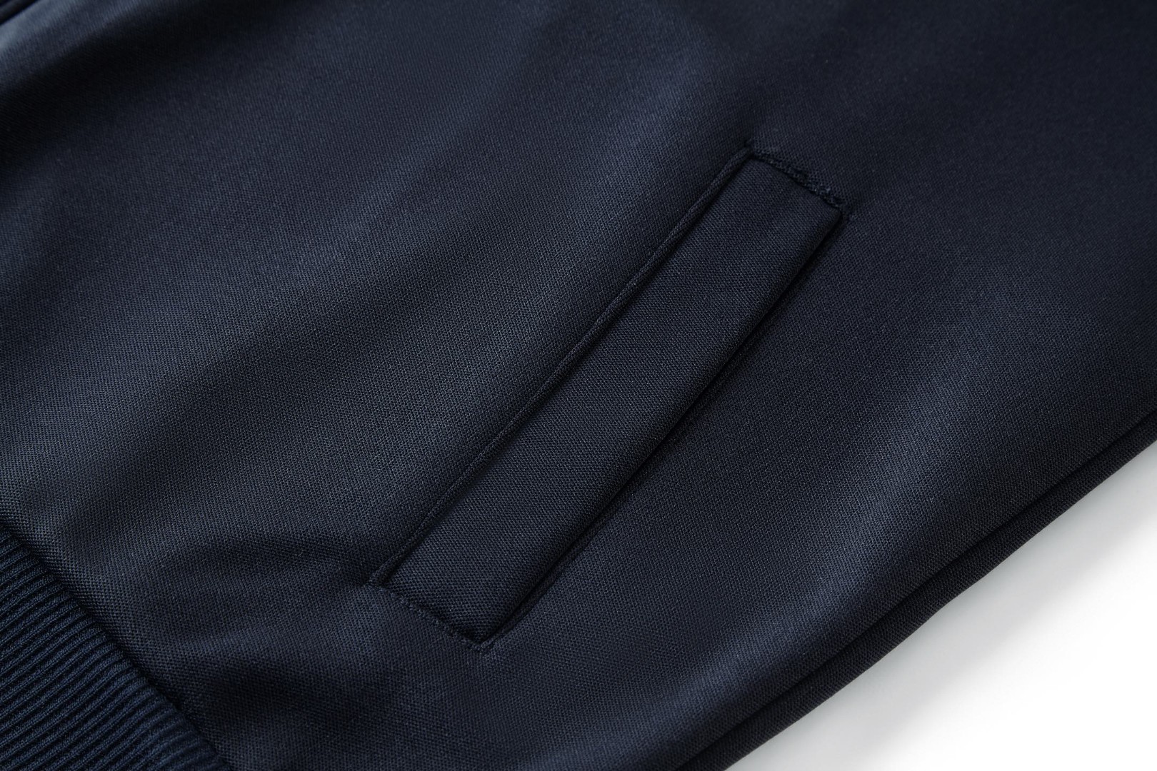 GUCCl 古驰 烫钻拉链立领外套 夹克 长袖 深蓝色 B5 852675-XJHML-4330