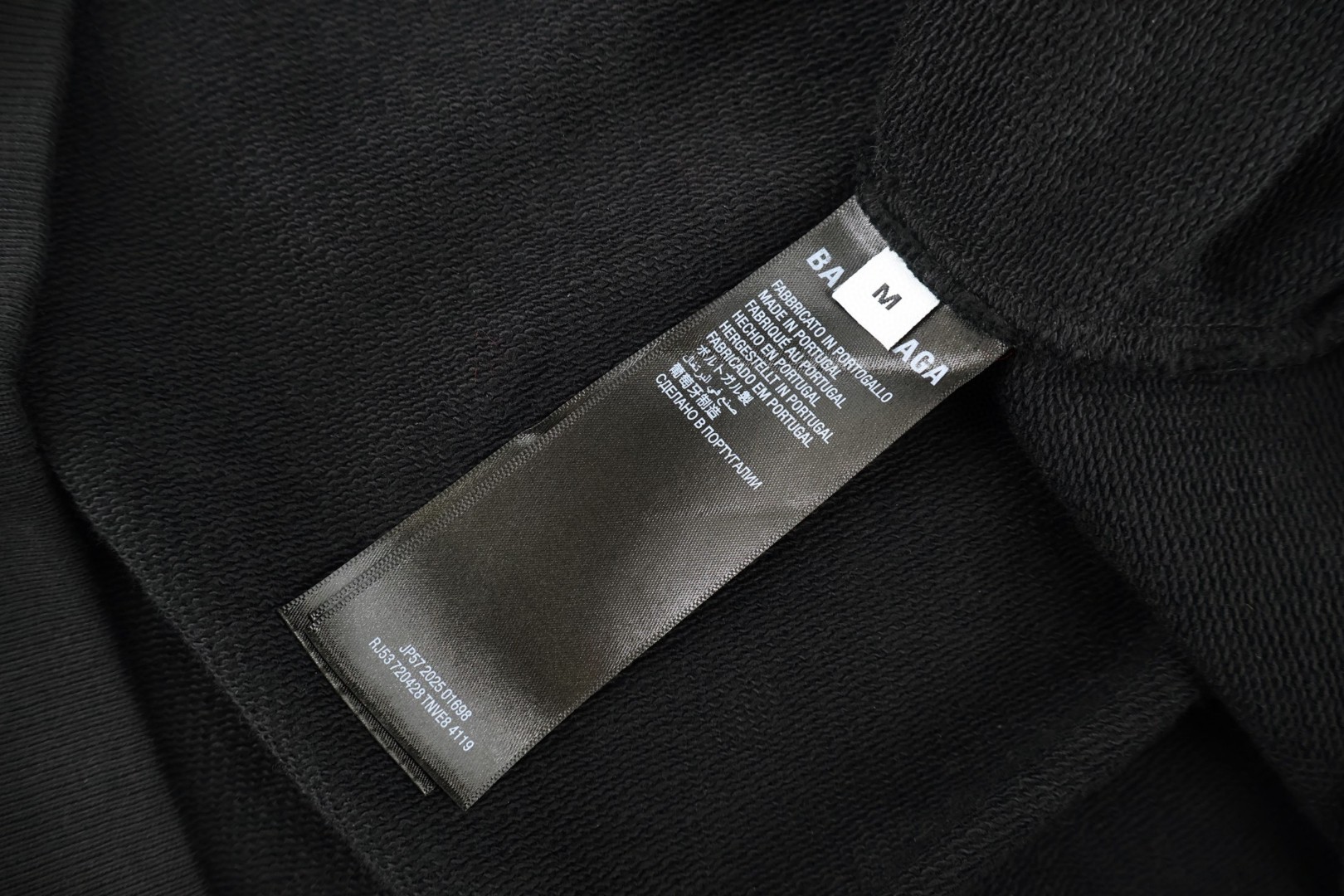 Balenciaga 巴黎世家 滑雪系列3M刺绣半拉链连帽卫衣 外套 长袖 蓝色 黑色 B0 855351TTVK77740