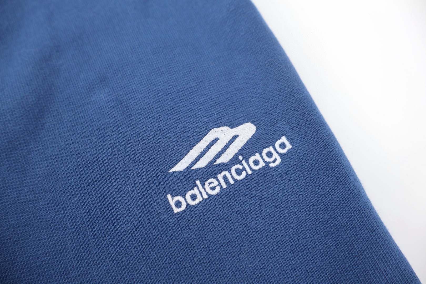 Balenciaga 巴黎世家 滑雪系列3M刺绣长裤 裤子 休闲裤 运动裤 蓝色 黑色 B0 855365TTVK77740