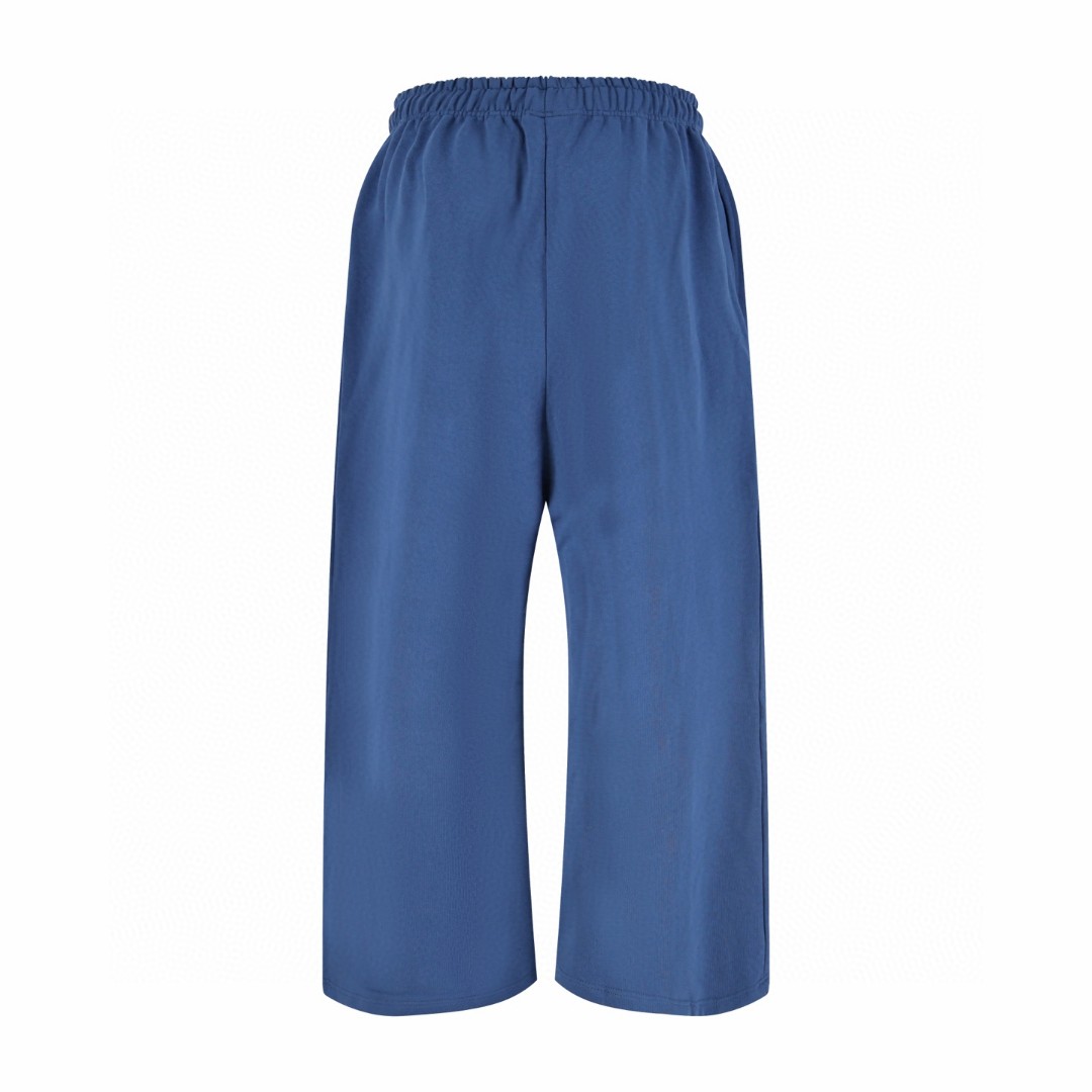 Balenciaga 巴黎世家 滑雪系列3M刺绣长裤 裤子 休闲裤 运动裤 蓝色 黑色 B0 855365TTVK77740