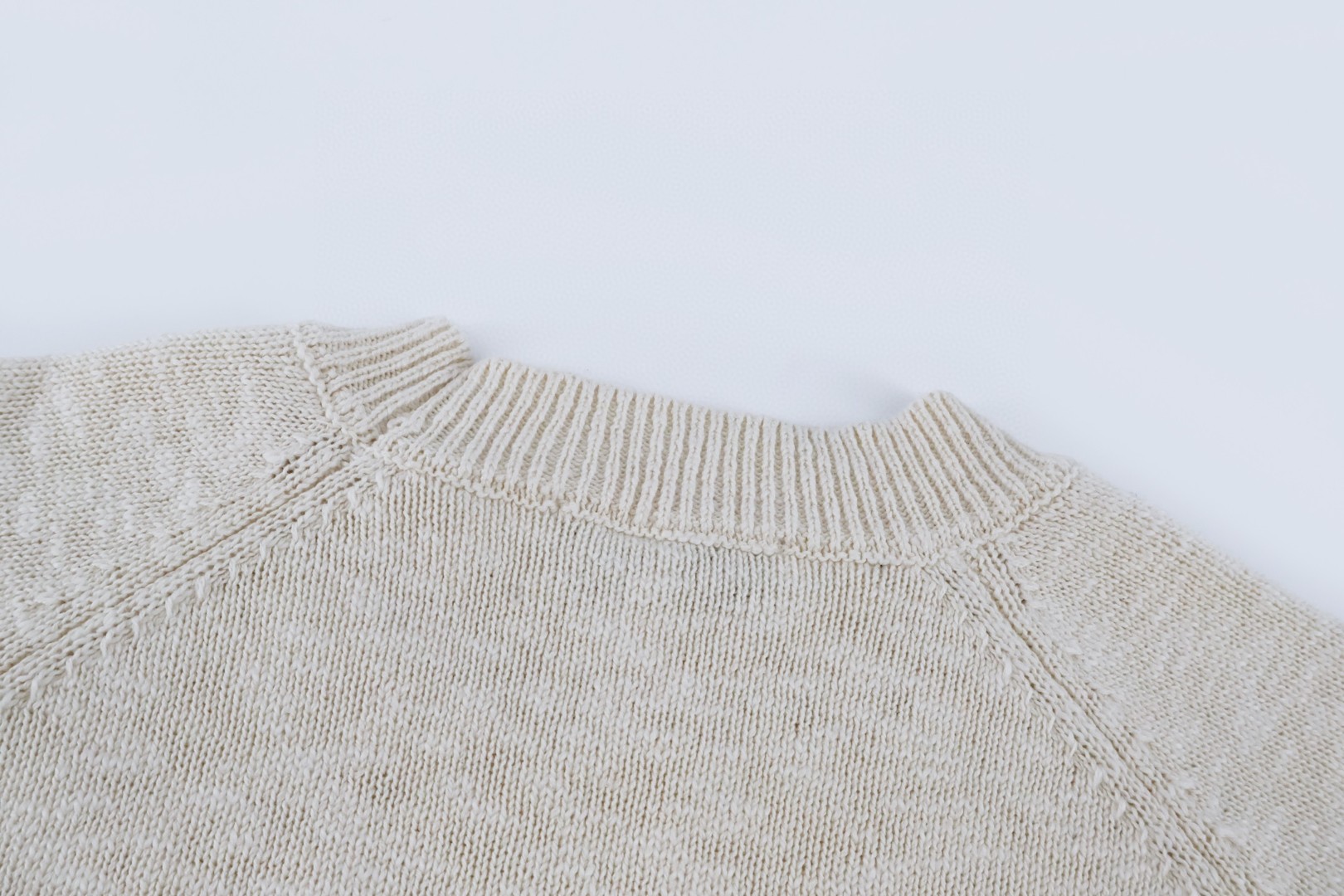 STONE ISLAND 石头岛 刺绣圆领毛衣 针织衫 长袖 外套 杏色 蓝色 B0 K2S155100093S00HA-V0026