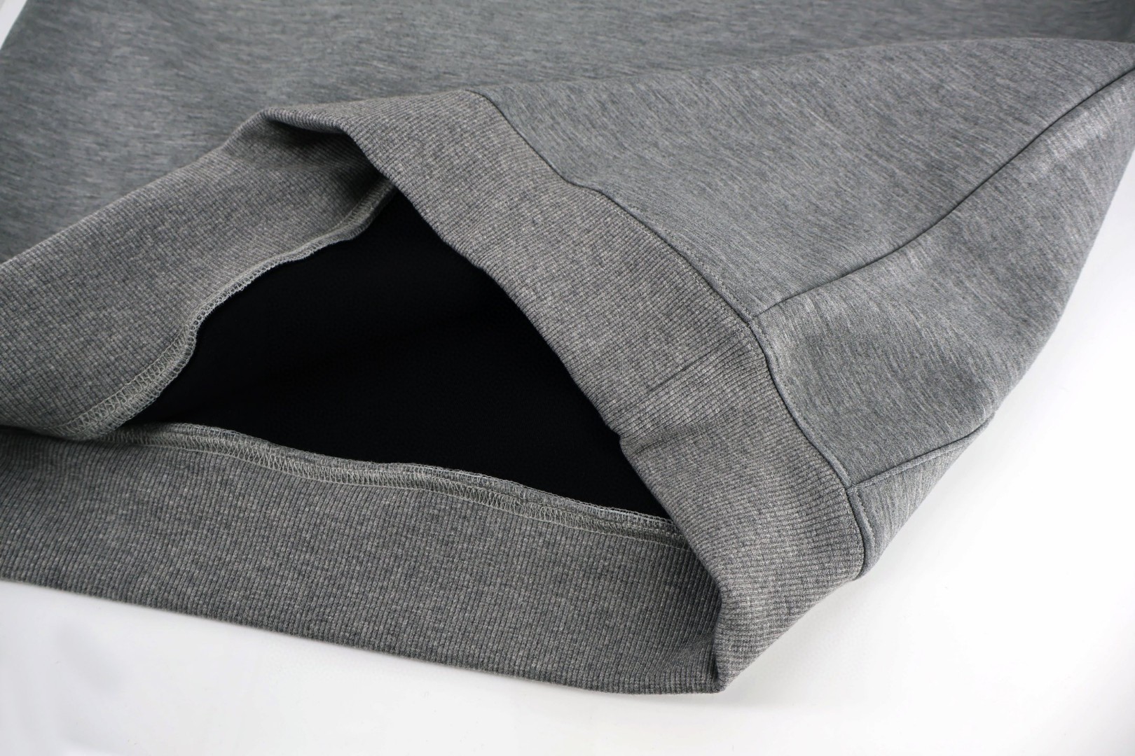 GUCCl 古驰 刺绣太空棉连帽卫衣 帽衫 外套 长袖 灰色 B0