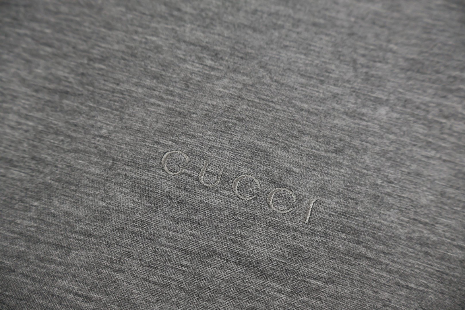 GUCCl 古驰 刺绣太空棉连帽卫衣 帽衫 外套 长袖 灰色 B0