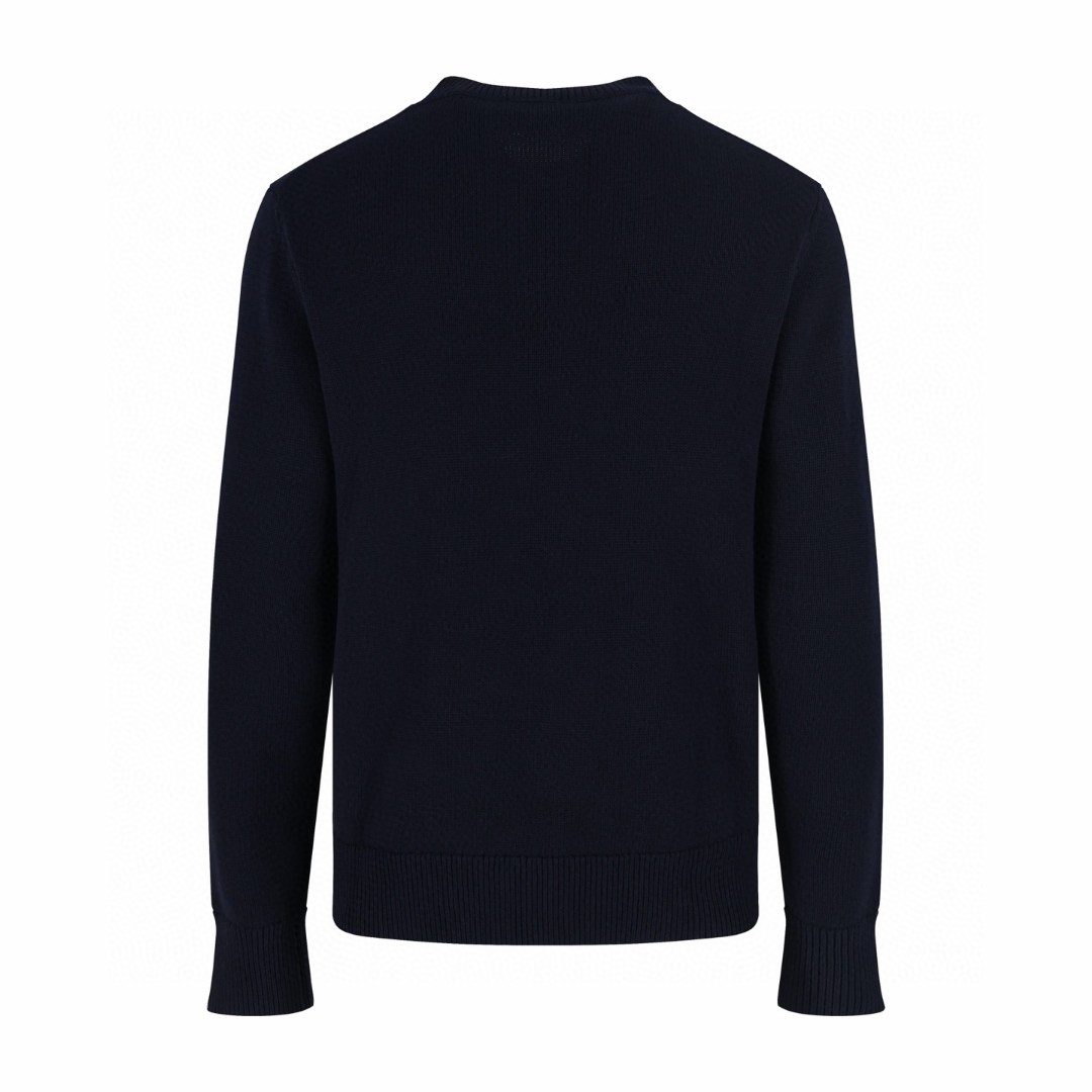 Moncler 蒙口 红刺绣毛衣 针织衫 秋冬 外套 深蓝色 B0 K10919C00008M1367780