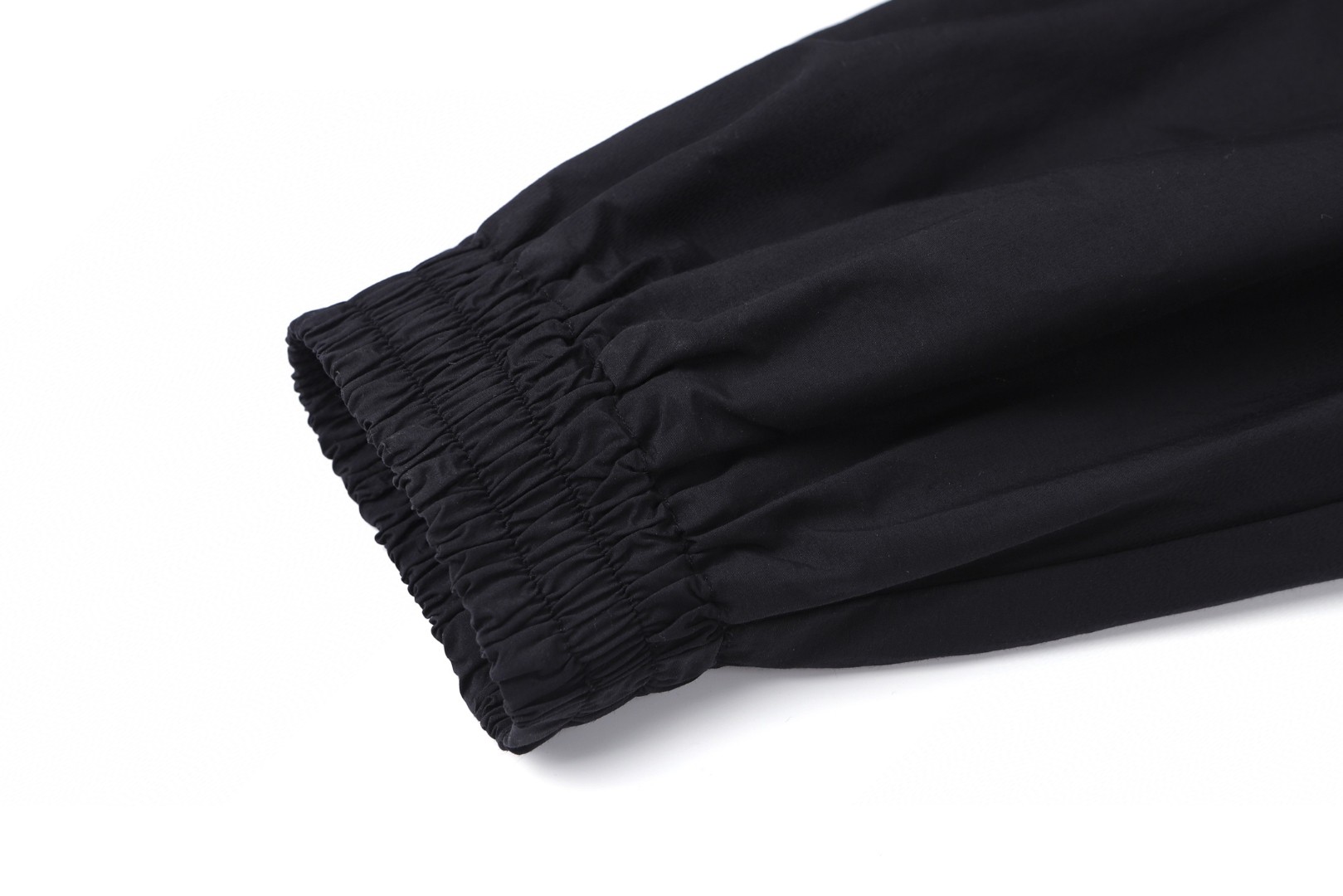 Balenciaga 巴黎世家 胶带印花拉链立领夹克 外套 长袖 黑色 B0 857713TPQ381000