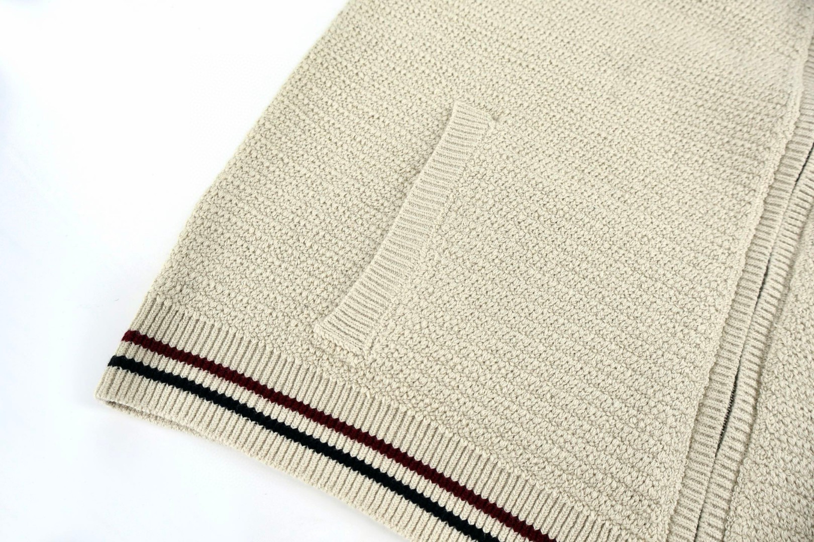 MIU MIU 缪缪 毛织拉链撞色外套 针织衫 毛衣 长袖 保暖 B0 MMF969-1616-F0018-S-OOO