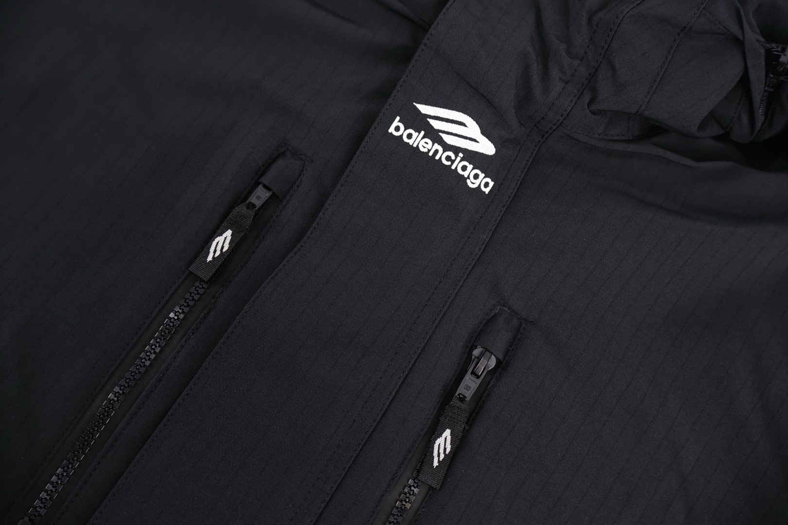 Balenciaga 巴黎世家 24FW 3B滑雪服冲锋衣 夹克 外套 长袖 黑色 D0 809473TPO411000