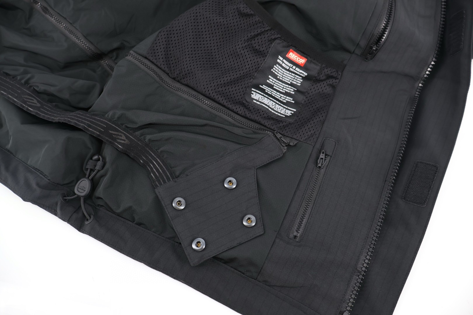 Balenciaga 巴黎世家 24FW 3B滑雪服冲锋衣 夹克 外套 长袖 黑色 D0 809473TPO411000