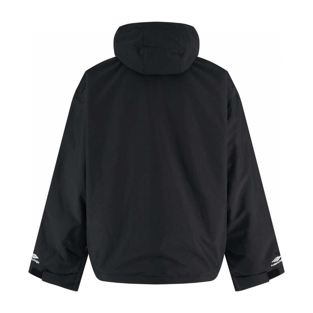 Balenciaga 巴黎世家 24FW 3B滑雪服冲锋衣 夹克 外套 长袖 黑色 D0 809473TPO411000