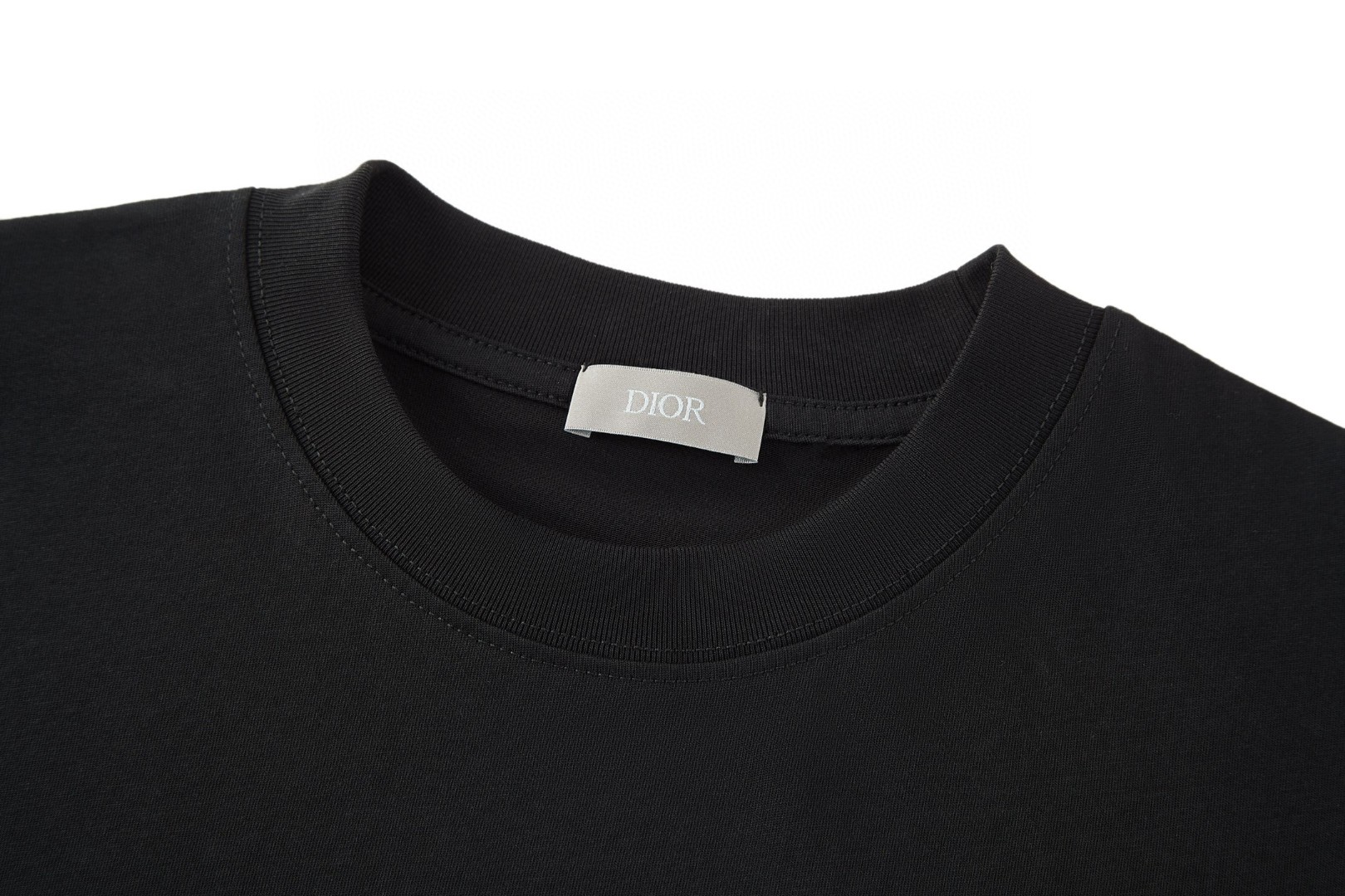 DIOR 迪奥 印花刺绣标识短袖 T恤 夏季 白色 黑色 A0 613J696E0677-C086