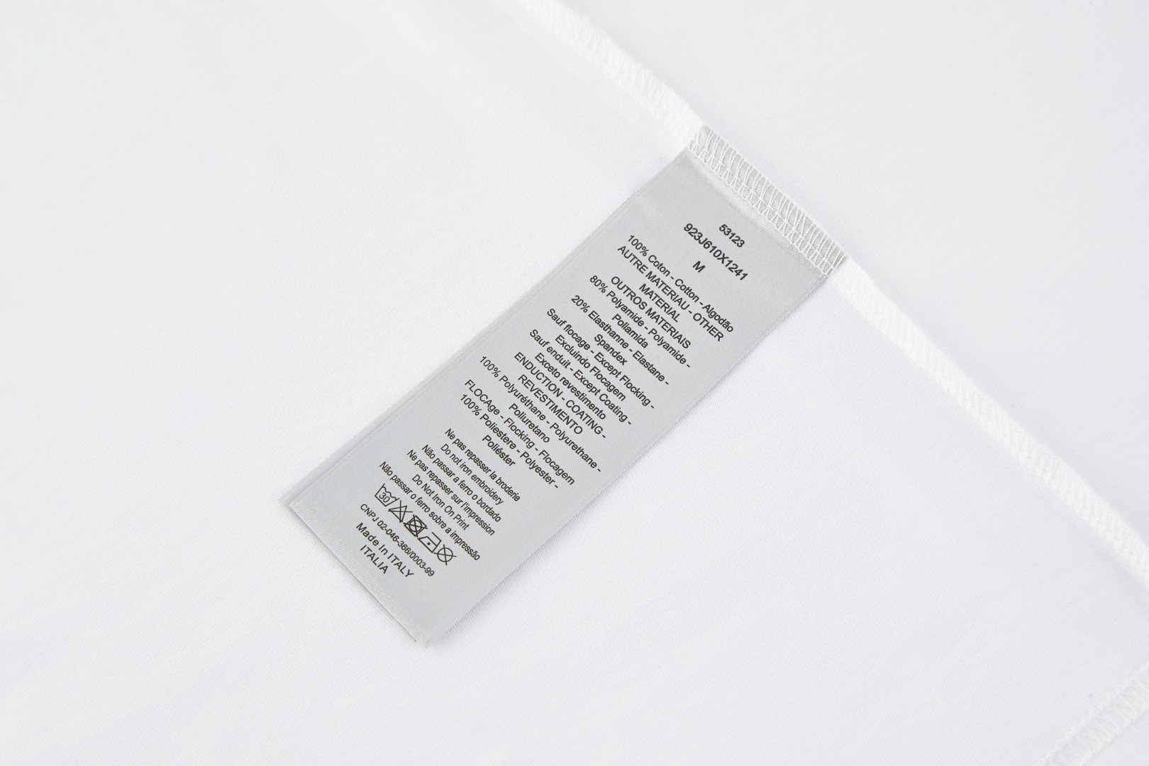 DIOR 迪奥 印花刺绣标识短袖 T恤 夏季 白色 黑色 A0 613J696E0677-C086