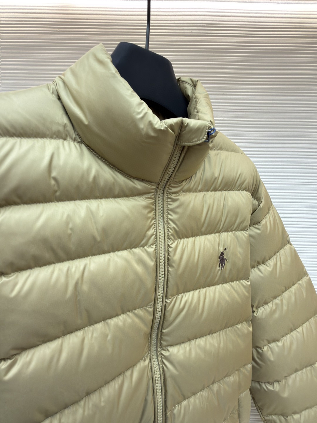 Ralph Lauren 拉夫劳伦 刺绣排骨羽绒服 夹克 外套 保暖 长袖 藏蓝色 卡其色 C0 710967774-004