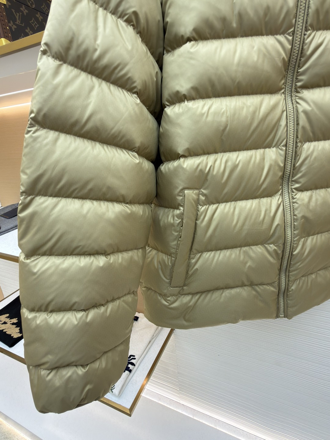 Ralph Lauren 拉夫劳伦 刺绣排骨羽绒服 夹克 外套 保暖 长袖 藏蓝色 卡其色 C0 710967774-004