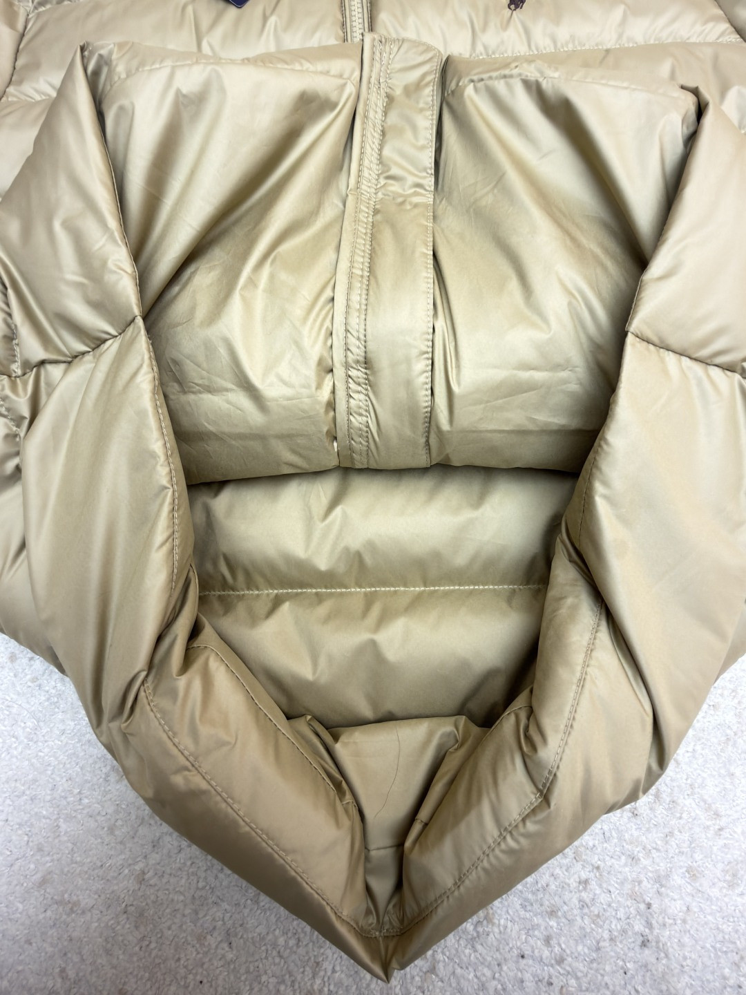 Ralph Lauren 拉夫劳伦 刺绣排骨羽绒服 夹克 外套 保暖 长袖 藏蓝色 卡其色 C0 710967774-004