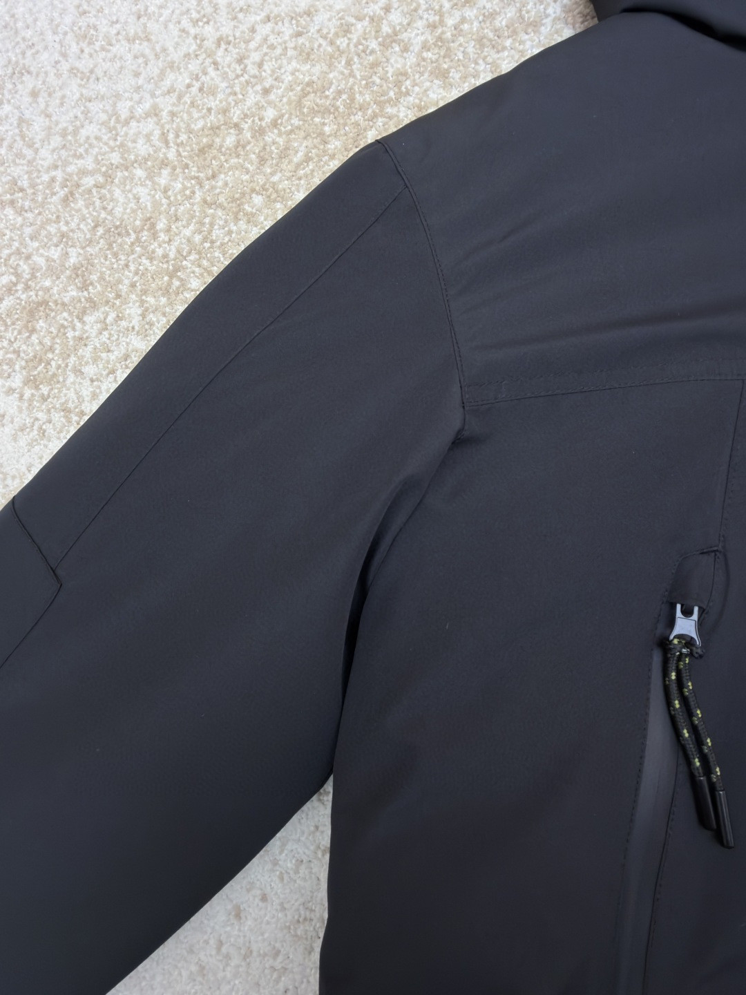 Ralph Lauren 拉夫劳伦 徽标连帽棉服 夹克 外套 保暖 长袖 米杏色 黑色 C0 710967882-002