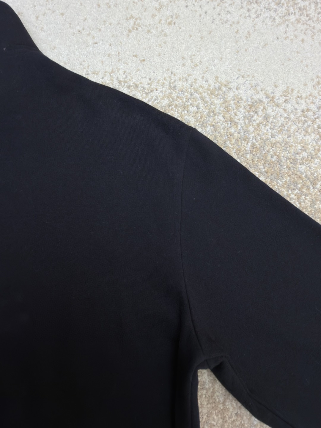 Ralph Lauren 拉夫劳伦 金色刺绣半拉链高领卫衣 外套 长袖 黑色 酒红色 B0 710981468-001