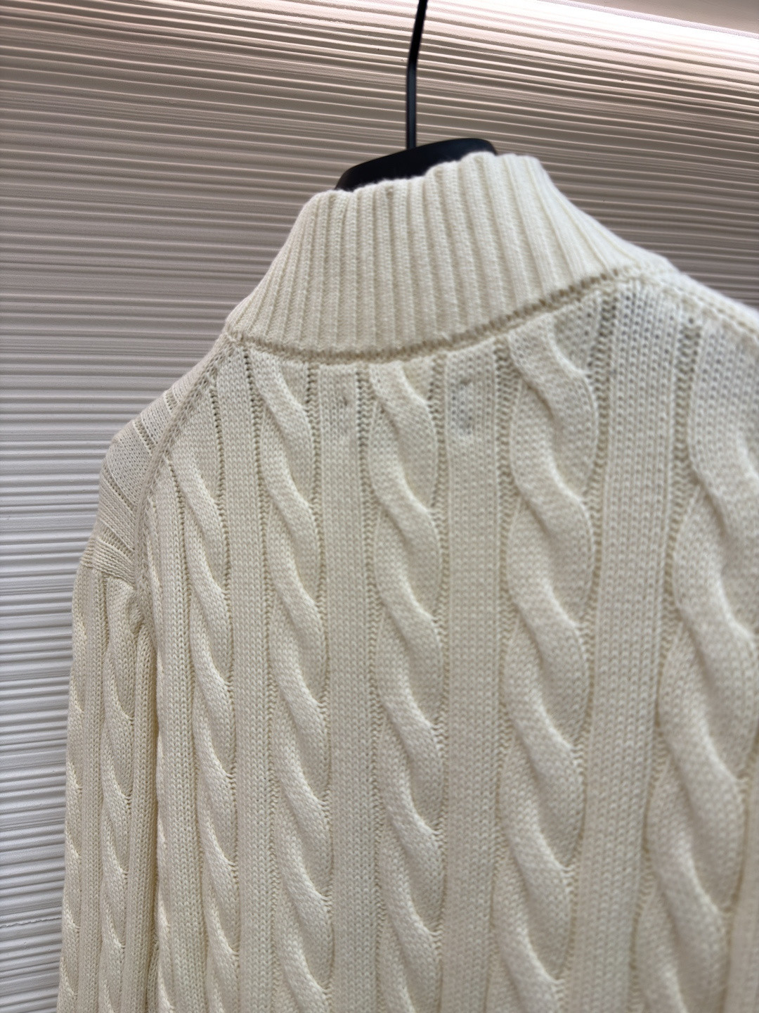 Ralph Lauren 拉夫劳伦 绞花编结拉链针织衫 毛衣 外套 长袖 灰色 藏蓝色 米白色 蓝色 B0 MNPOSWE16820447-020