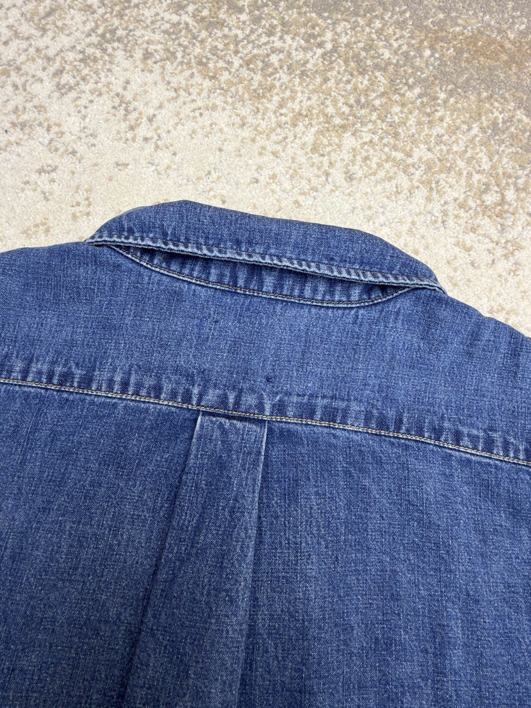 Ralph Lauren 拉夫劳伦 彩色刺绣牛仔衬衫 牛仔衣 外套 长袖 蓝色 B0 710548537-001