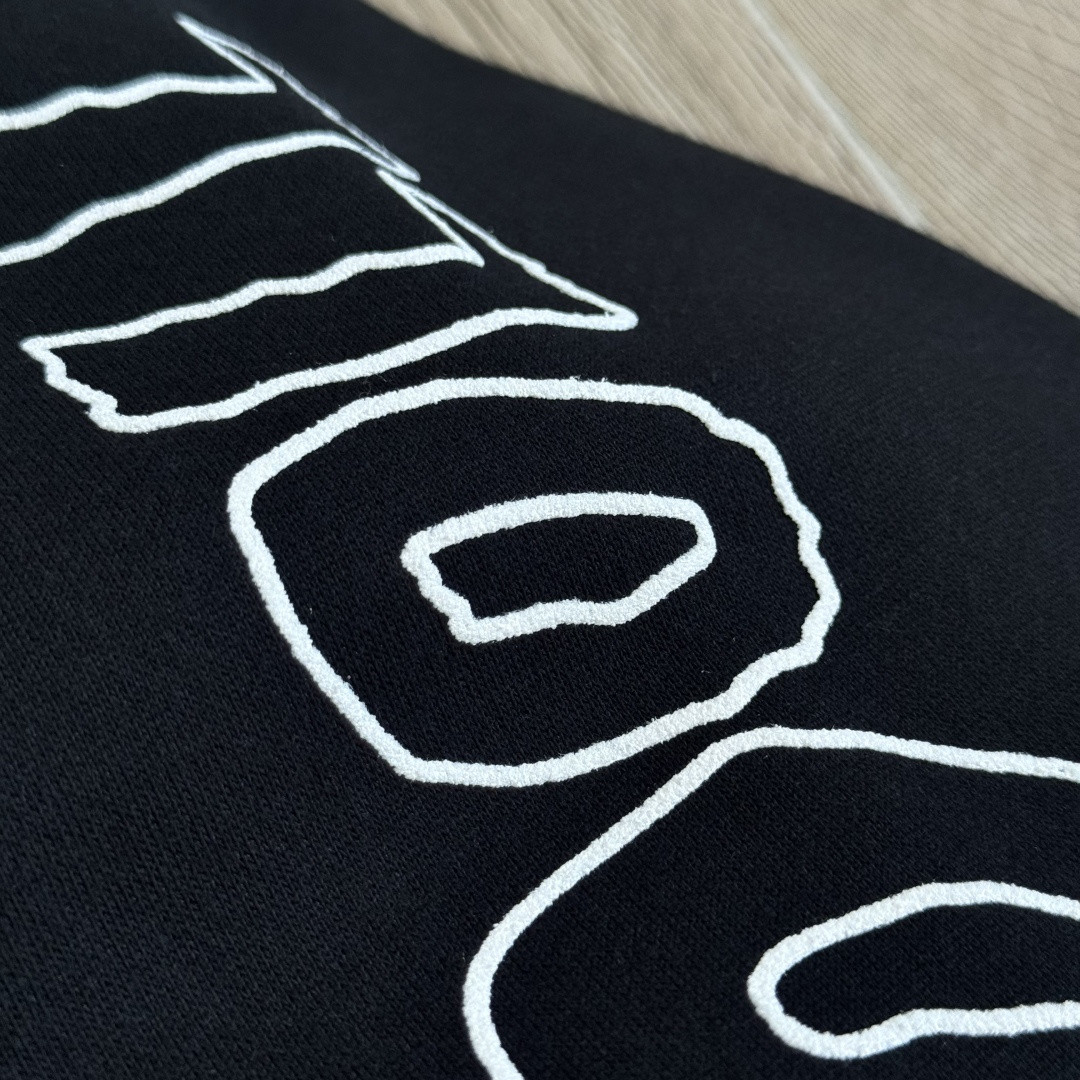 Chrome Hearts 克罗心 Deadly Doll 联名款 马蹄 美少女内里抓绒连帽卫衣 套头 外套 黑色 A5 CH-4355173