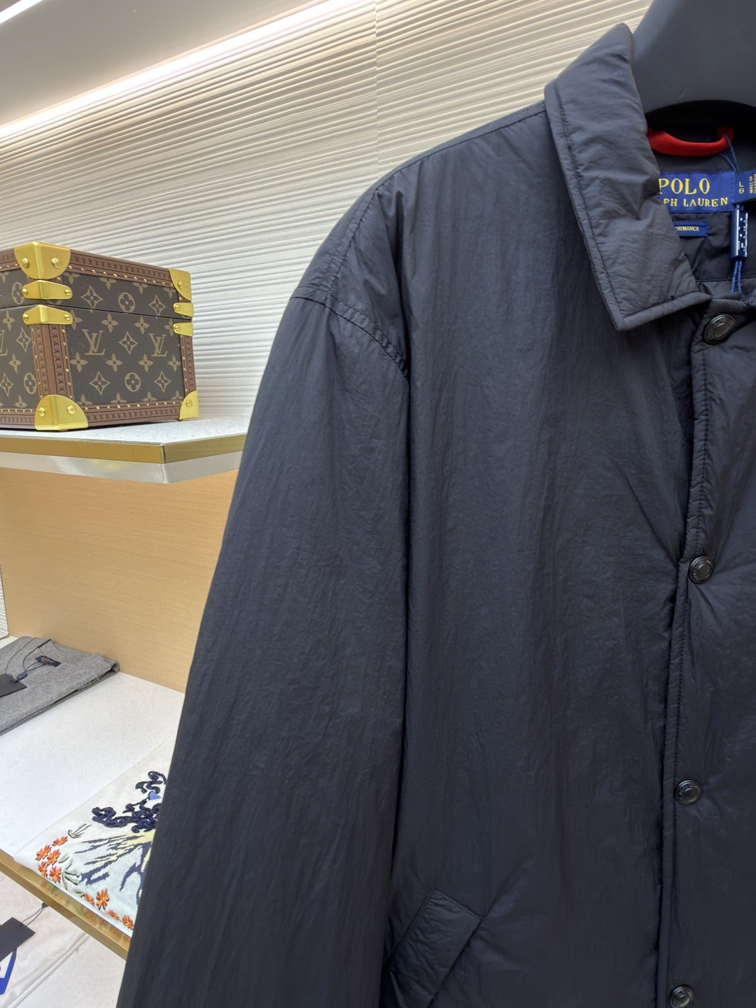 Ralph Lauren 拉夫劳伦 红标棉服 夹克 外套 保暖 长袖 黑色 C0 710967671001