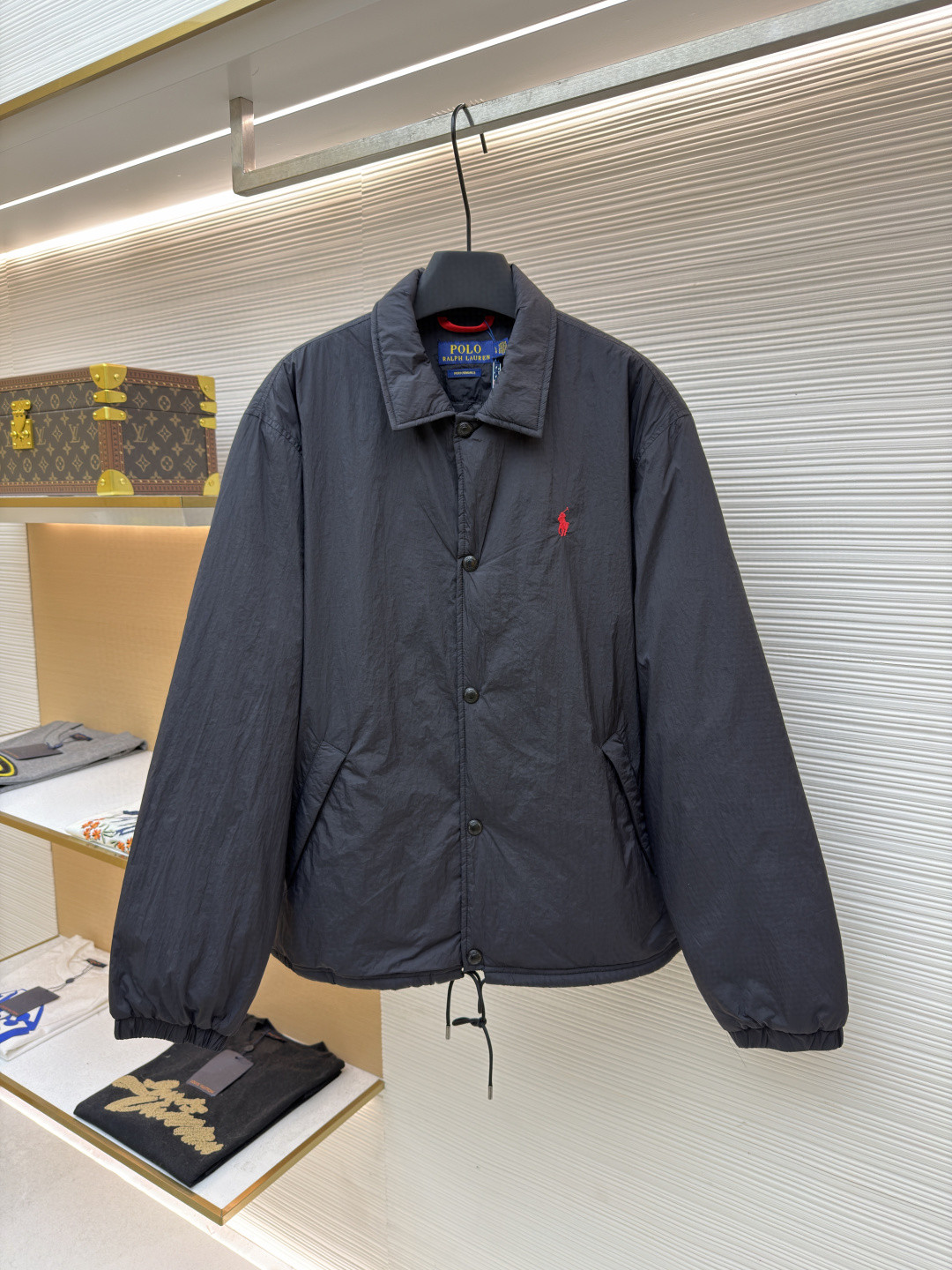 Ralph Lauren 拉夫劳伦 红标棉服 夹克 外套 保暖 长袖 黑色 C0 710967671001