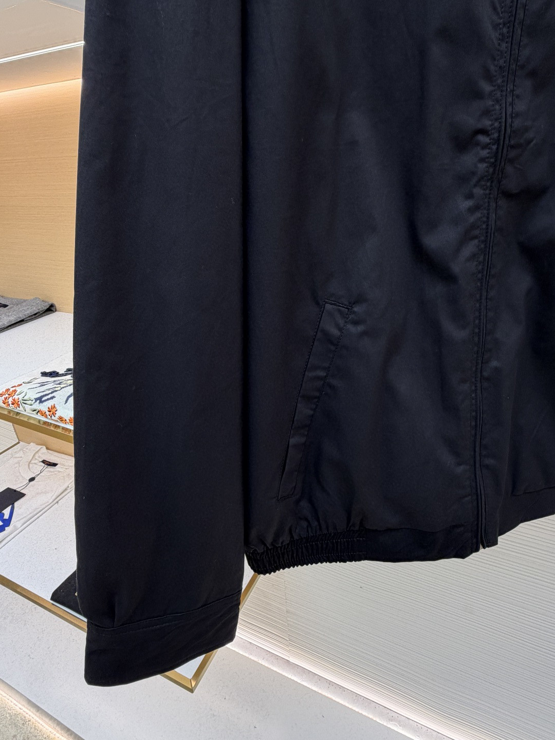 Ralph Lauren 拉夫劳伦 刺绣拉链夹克 外套 长袖 黑色 B5 MNBLOTWM5A10025-B10