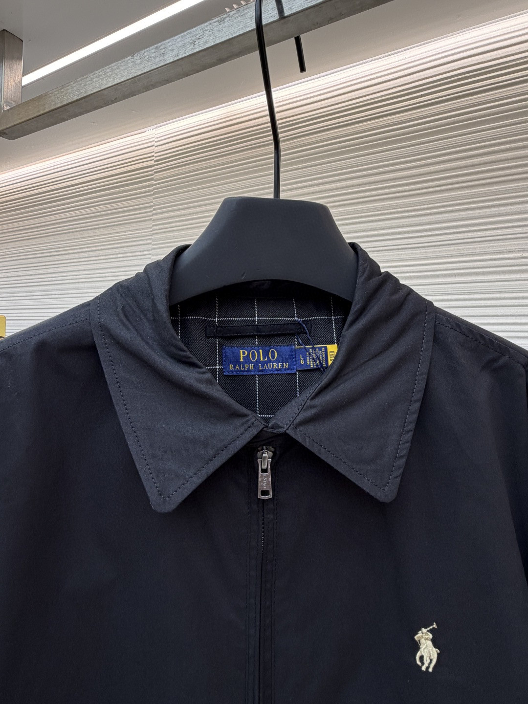 Ralph Lauren 拉夫劳伦 刺绣拉链夹克 外套 长袖 黑色 B5 MNBLOTWM5A10025-B10