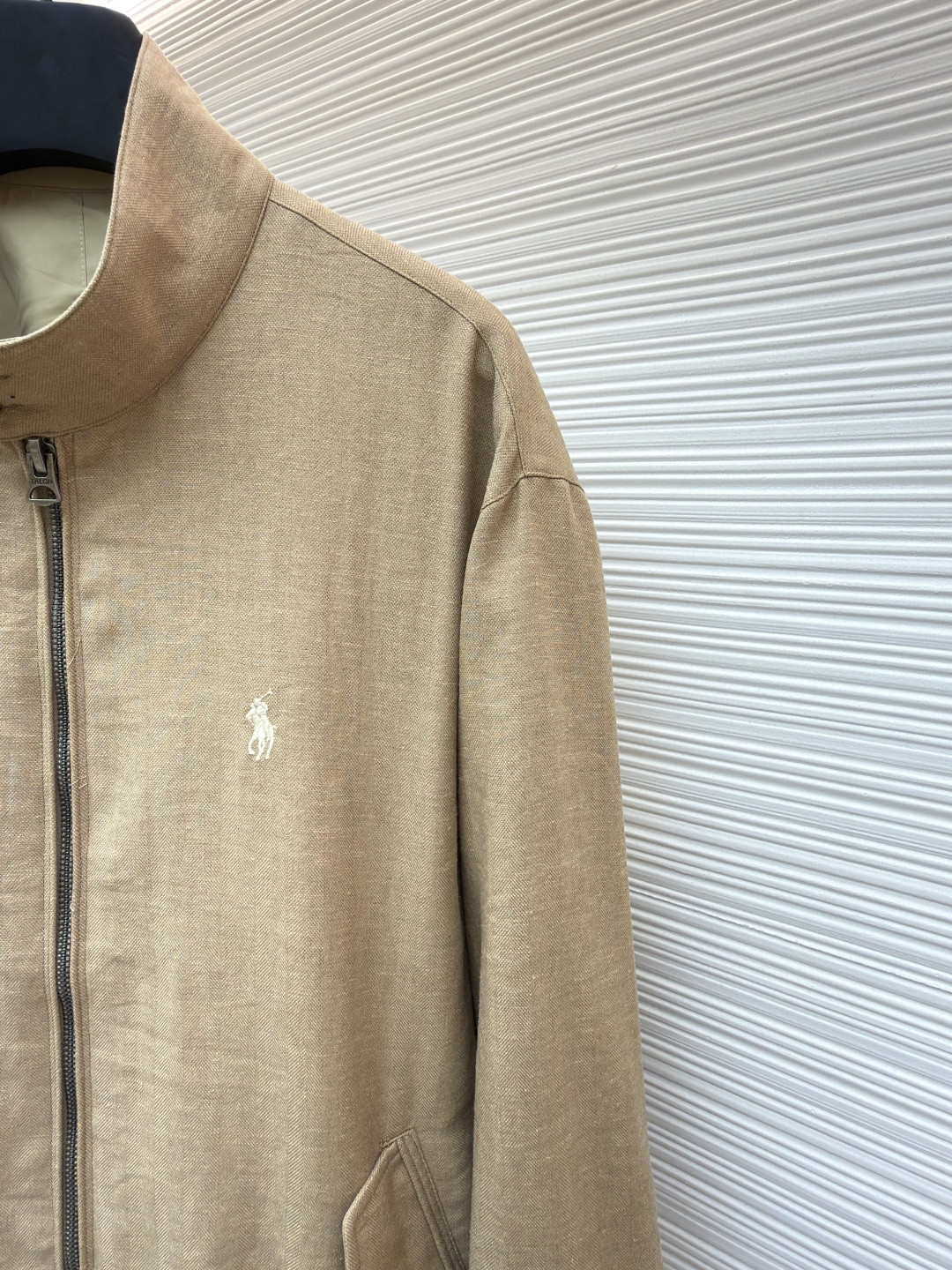 Ralph Lauren 拉夫劳伦标识刺绣双面穿拉链 夹克 外套 长袖 深蓝色 卡其色 B5 MNPOOTW15A20001410-410