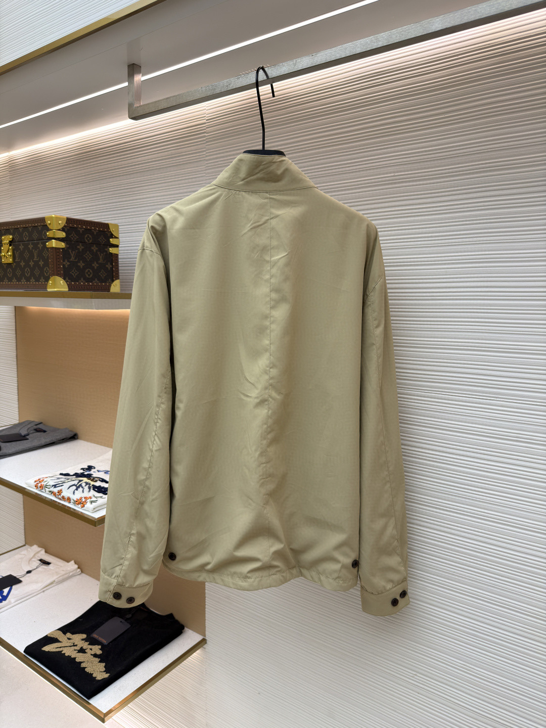 Ralph Lauren 拉夫劳伦标识刺绣双面穿拉链 夹克 外套 长袖 深蓝色 卡其色 B5 MNPOOTW15A20001410-410