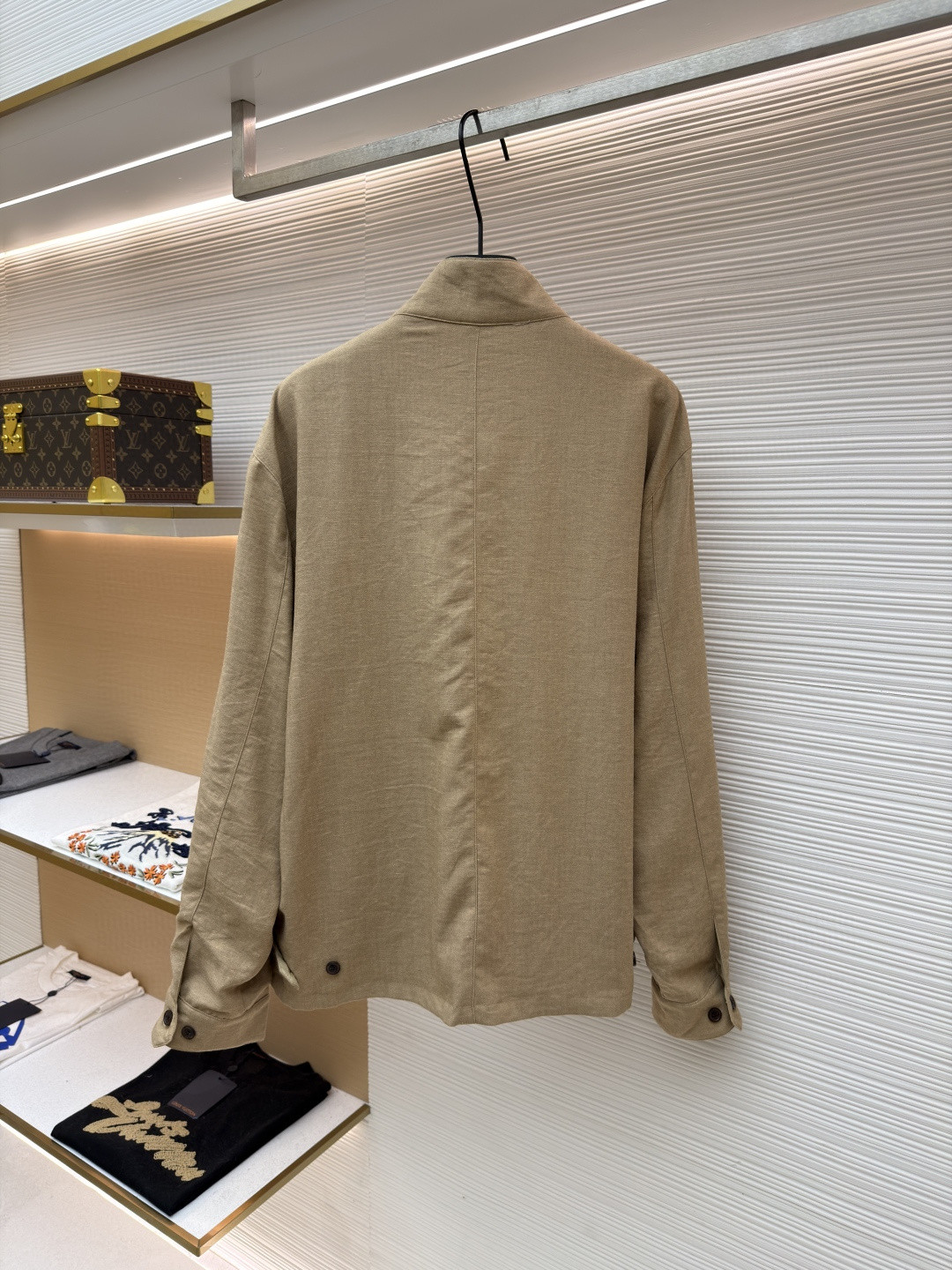 Ralph Lauren 拉夫劳伦标识刺绣双面穿拉链 夹克 外套 长袖 深蓝色 卡其色 B5 MNPOOTW15A20001410-410