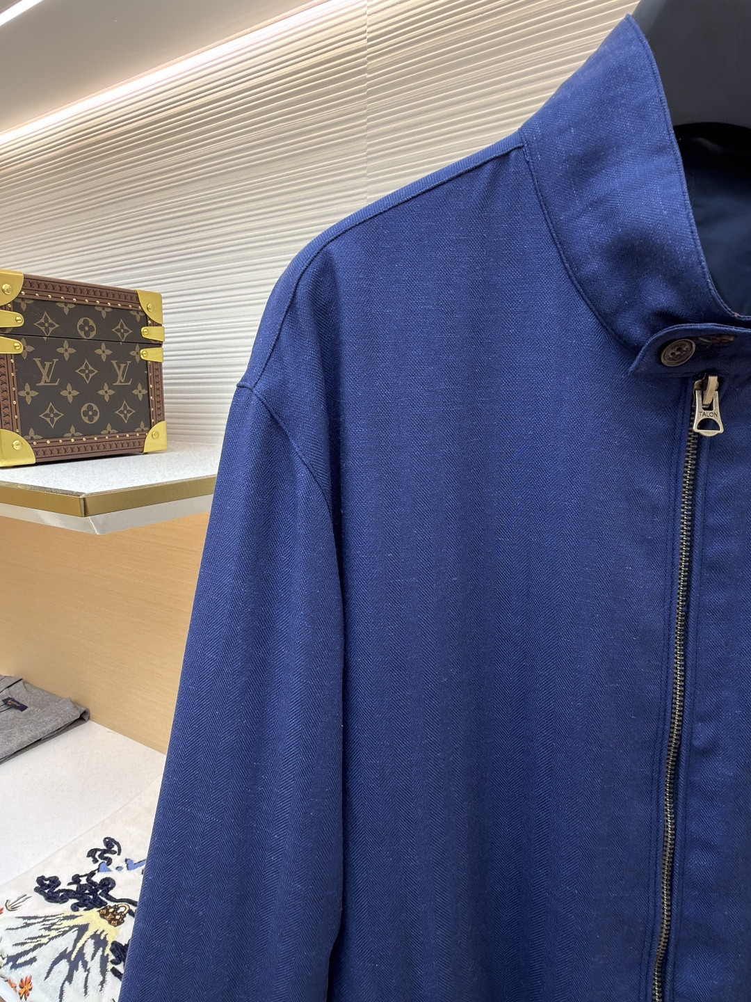 Ralph Lauren 拉夫劳伦标识刺绣双面穿拉链 夹克 外套 长袖 深蓝色 卡其色 B5 MNPOOTW15A20001410-410