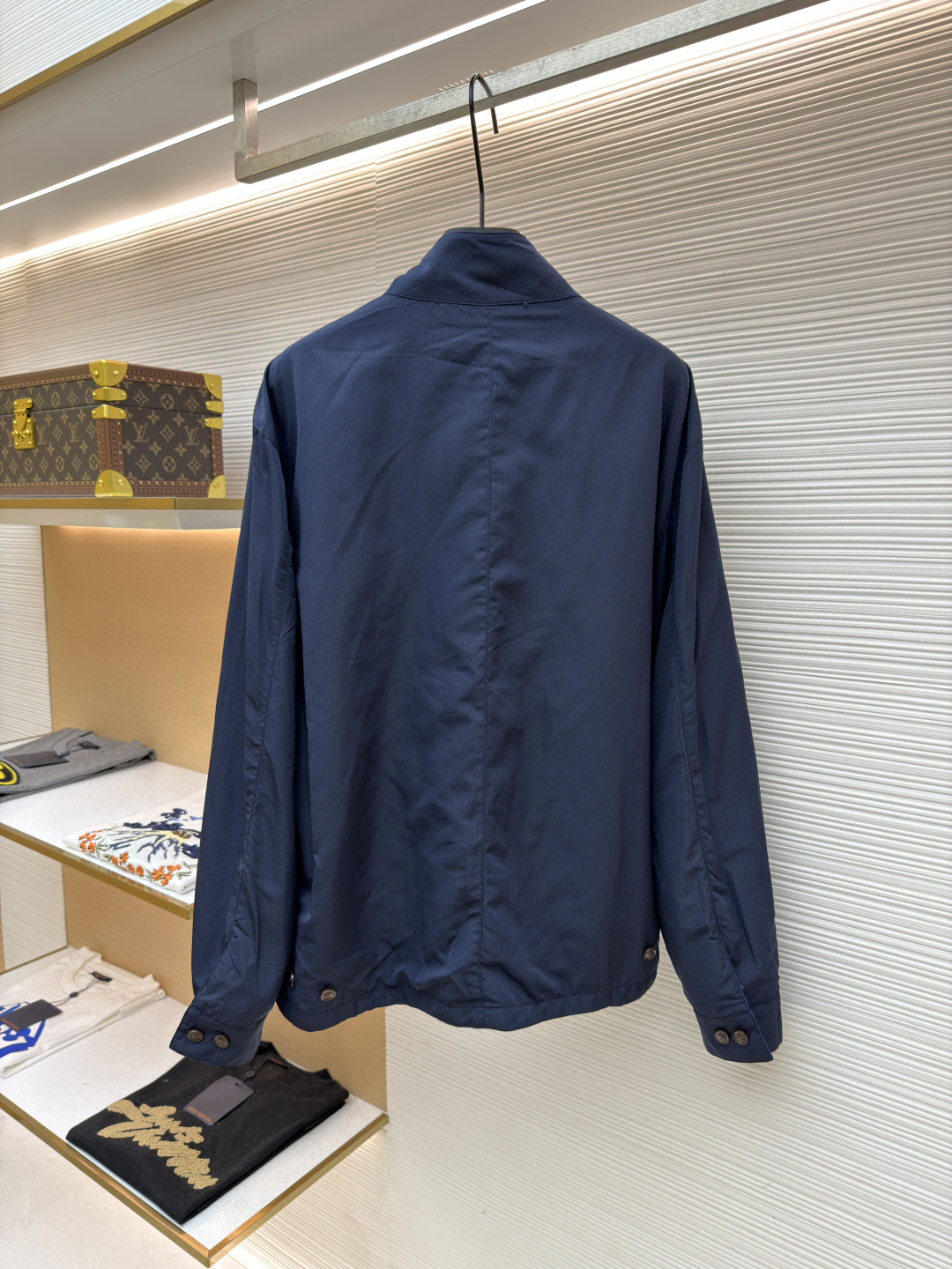 Ralph Lauren 拉夫劳伦标识刺绣双面穿拉链 夹克 外套 长袖 深蓝色 卡其色 B5 MNPOOTW15A20001410-410