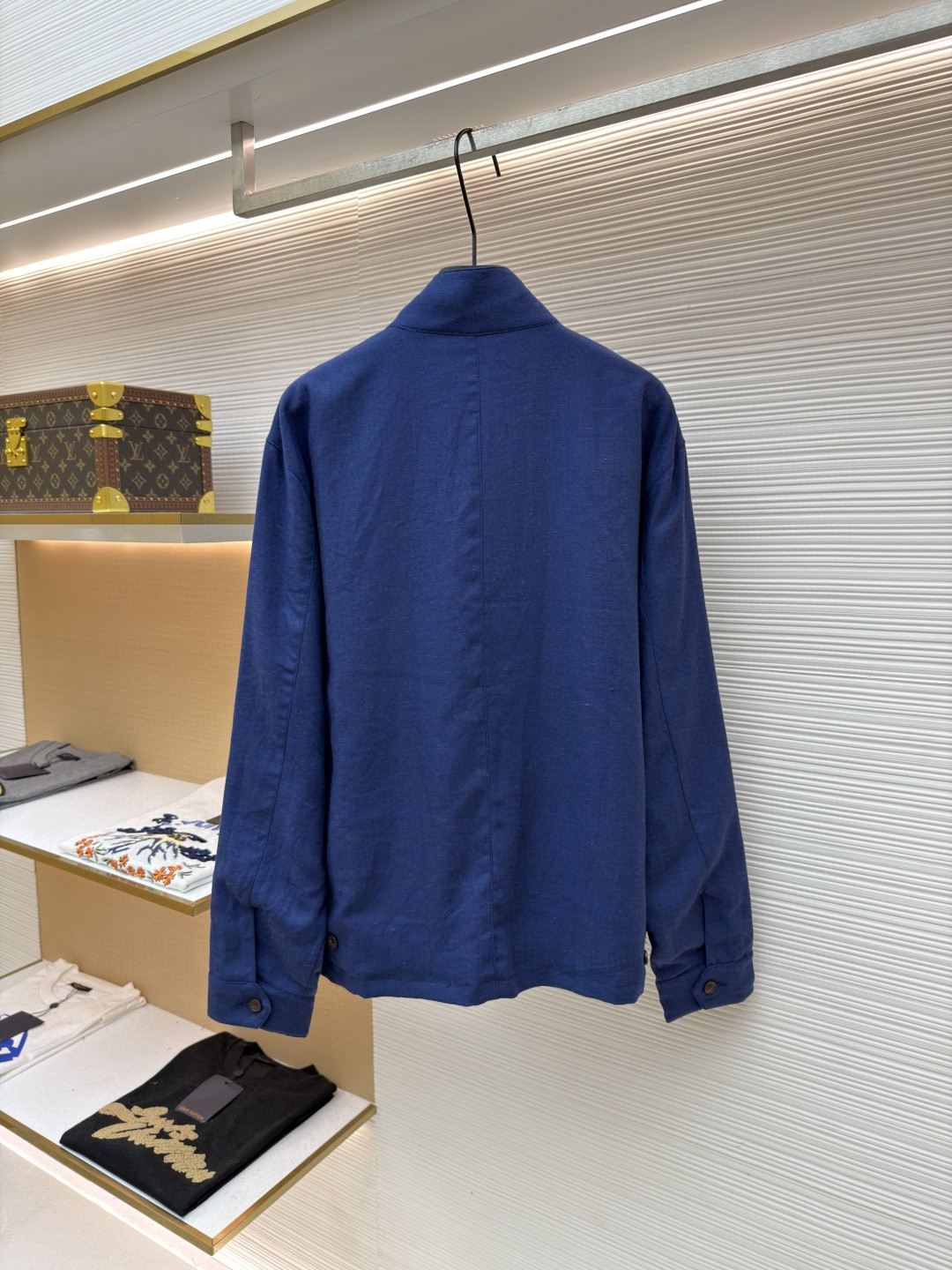 Ralph Lauren 拉夫劳伦标识刺绣双面穿拉链 夹克 外套 长袖 深蓝色 卡其色 B5 MNPOOTW15A20001410-410