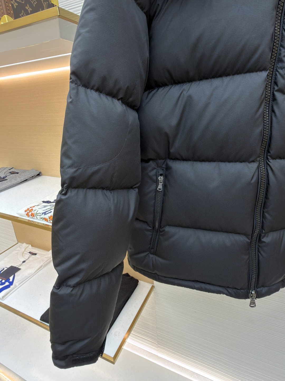 Ralph Lauren 拉夫劳伦 经典红标拉链羽绒服 夹克 外套 保暖 长袖 黑色 C5 MNPOOTW16020321-001