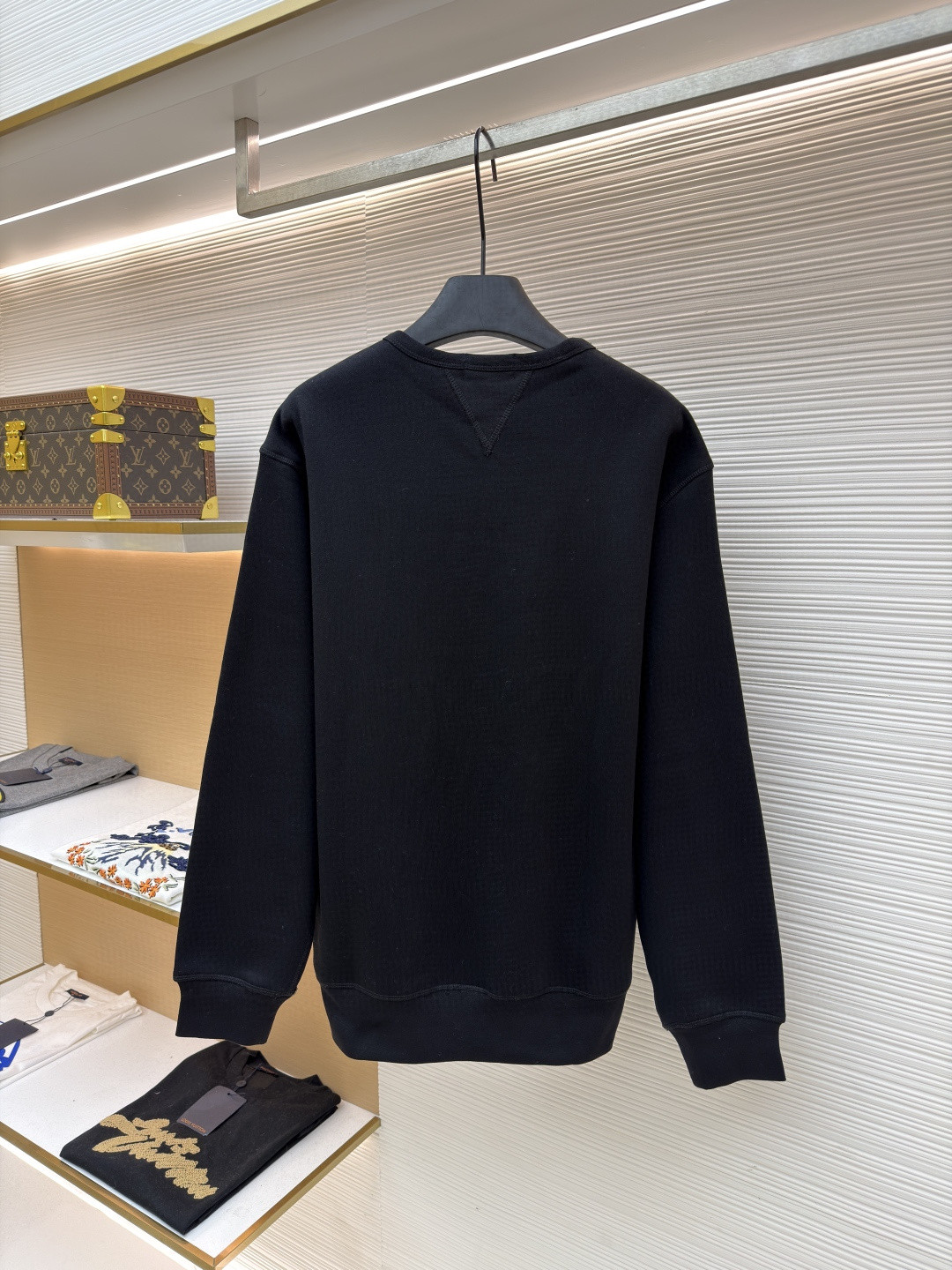 Ralph Lauren 拉夫劳伦 标识刺绣圆领卫衣 外套 长袖 黑色 灰色 藏蓝色 白色 A7 710790783-005