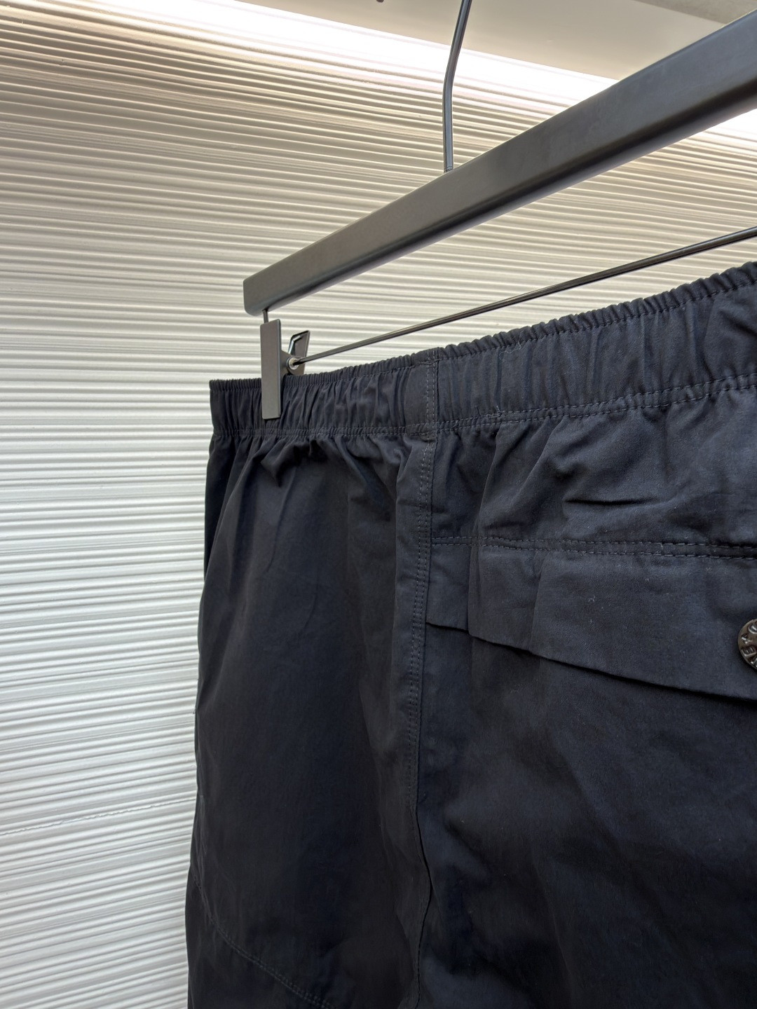 STONE ISLAND 石头岛 徽章松紧腰束脚工装裤 休闲裤 长裤 裤子 黑色 B0 K1S153100017S0003V0029