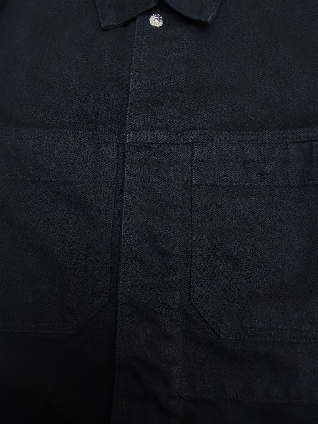 STONE ISLAND 石头岛 徽章牛仔外套 夹克 牛仔衣 长袖 黑色 B5 K2S15Q100027S00J5V0029