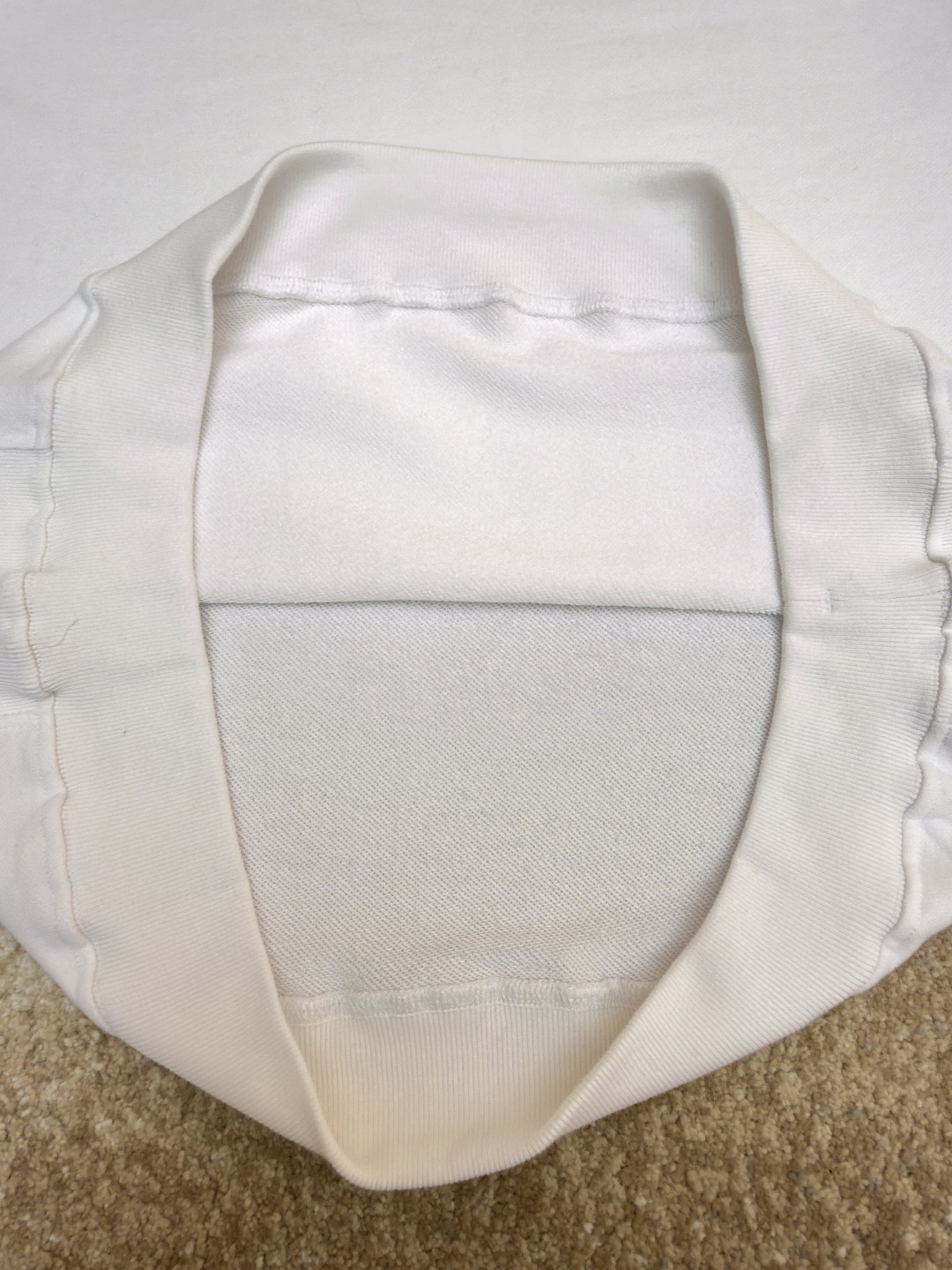 STONE ISLAND 石头岛 袖口徽标圆领卫衣 长袖 白色 A7 811562420-V0001