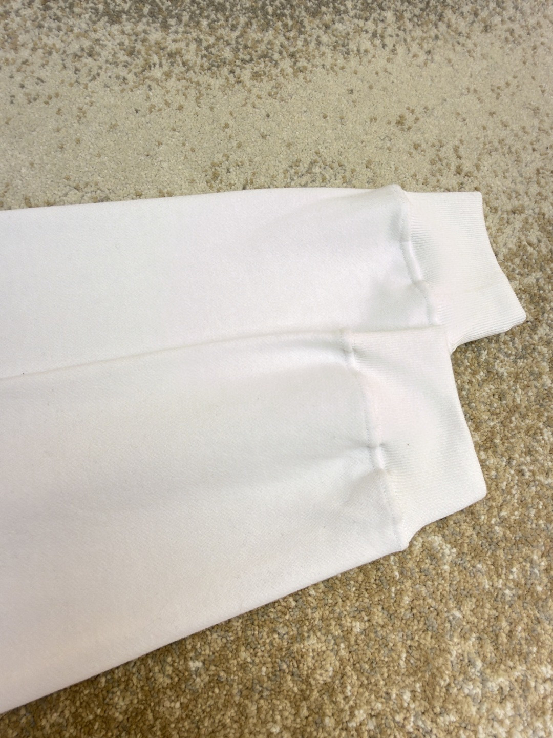 STONE ISLAND 石头岛 袖口徽标圆领卫衣 长袖 白色 A7 811562420-V0001