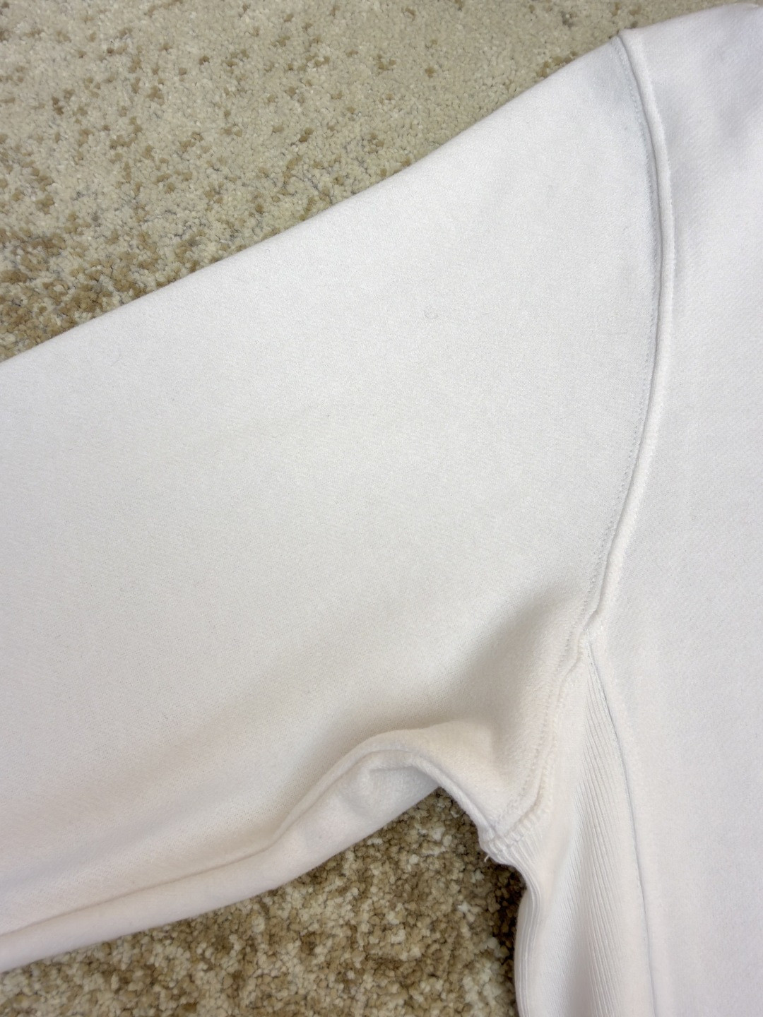 STONE ISLAND 石头岛 袖口徽标圆领卫衣 长袖 白色 A7 811562420-V0001