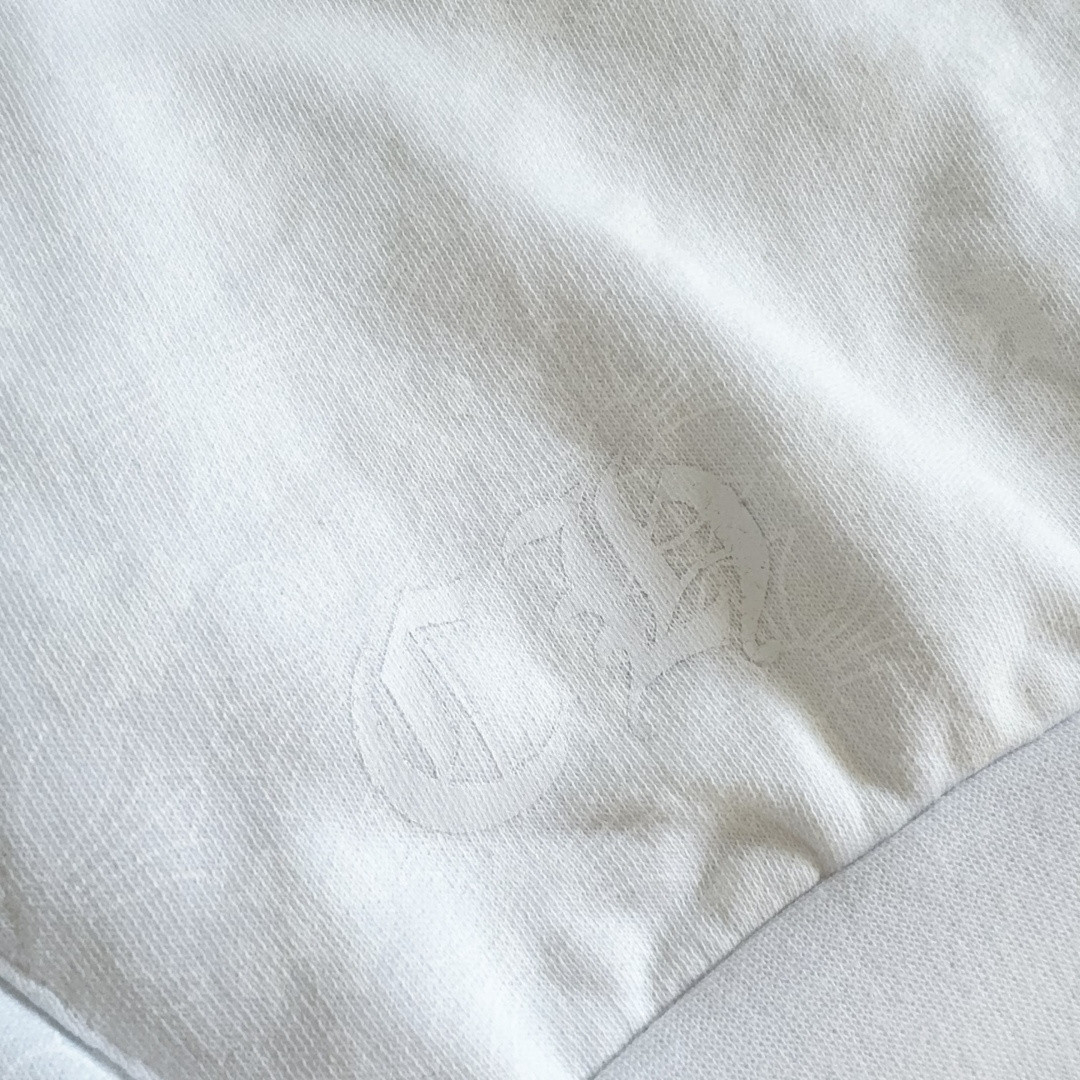 Chrome Hearts 克罗心 马蹄花臂暗纹满印连帽卫衣 套头 外套 白色 A5 