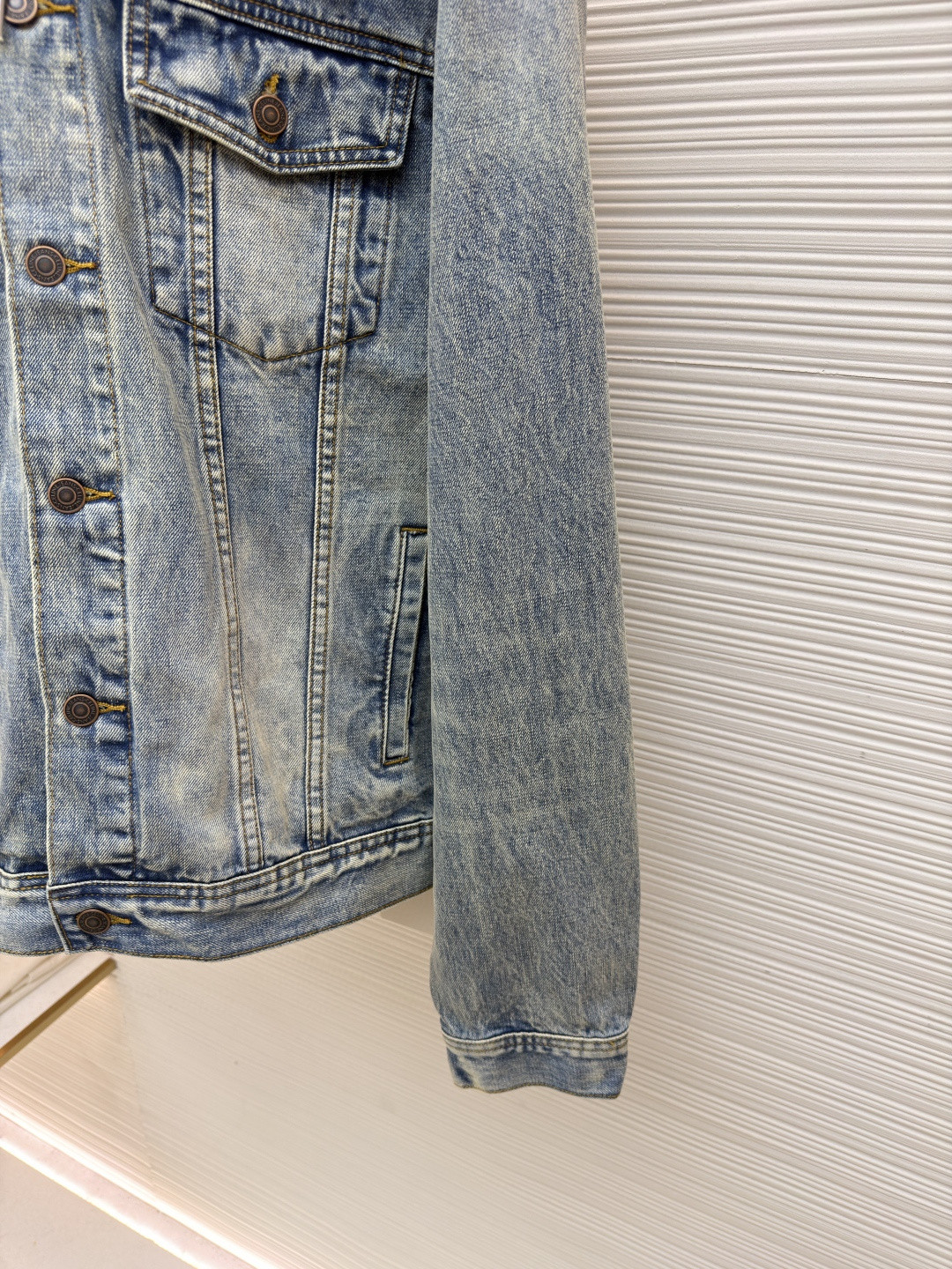 CELINE 赛琳 连帽牛仔外套 牛仔衣 夹克 长袖 黑灰色 黑色 蓝色 B5 2Q472947F-38CH